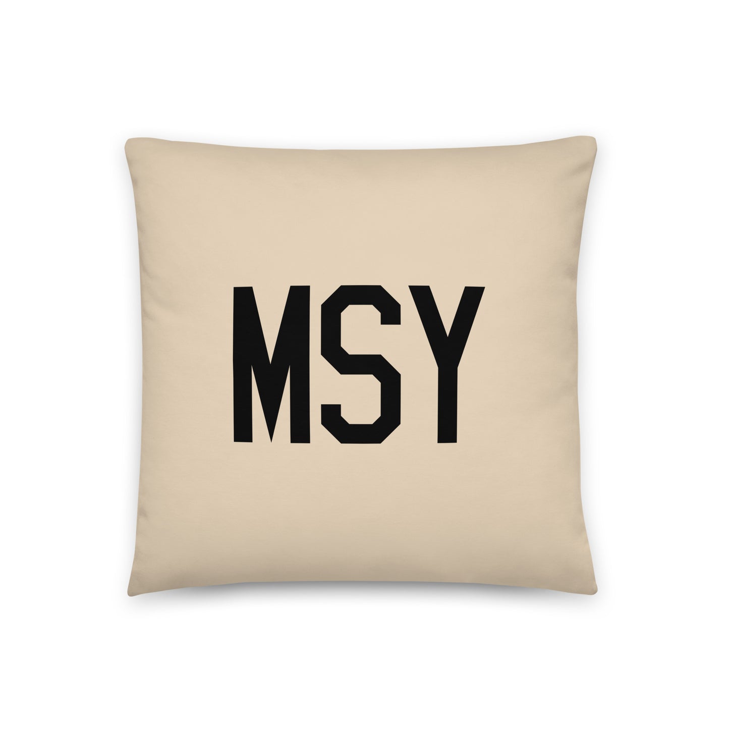 Buffalo Plaid Throw Pillow • MSY New Orleans • YHM Designs - Image 03
