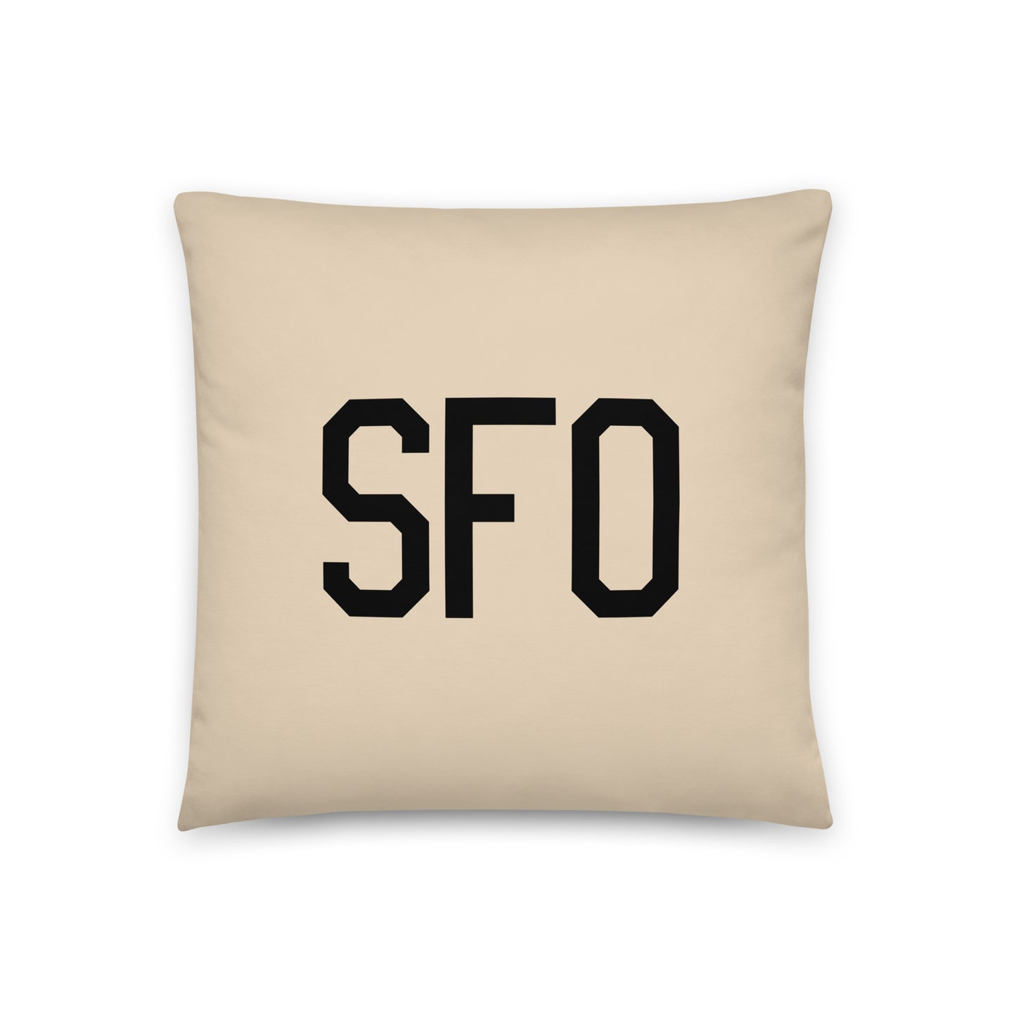 Buffalo Plaid Throw Pillow • SFO San Francisco • YHM Designs - Image 03