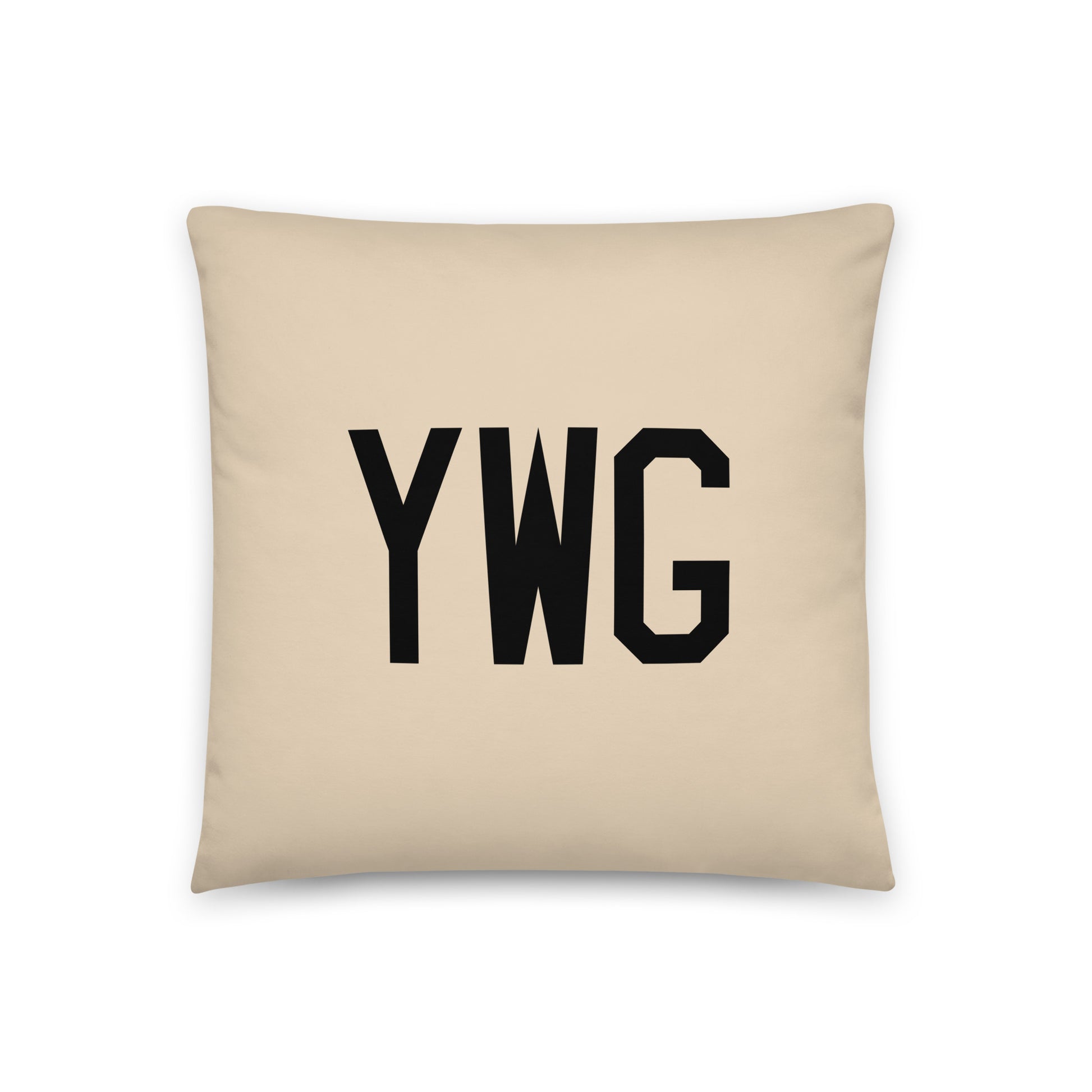 Buffalo Plaid Throw Pillow • YWG Winnipeg • YHM Designs - Image 03