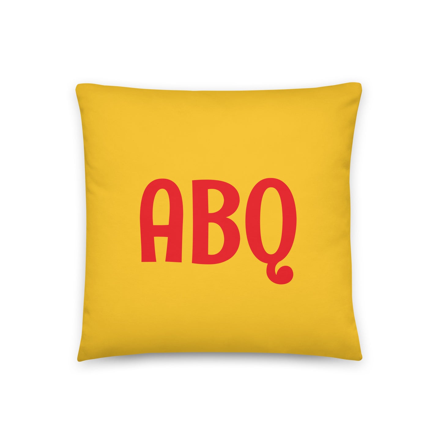 Rainbow Throw Pillow • ABQ Albuquerque • YHM Designs - Image 03