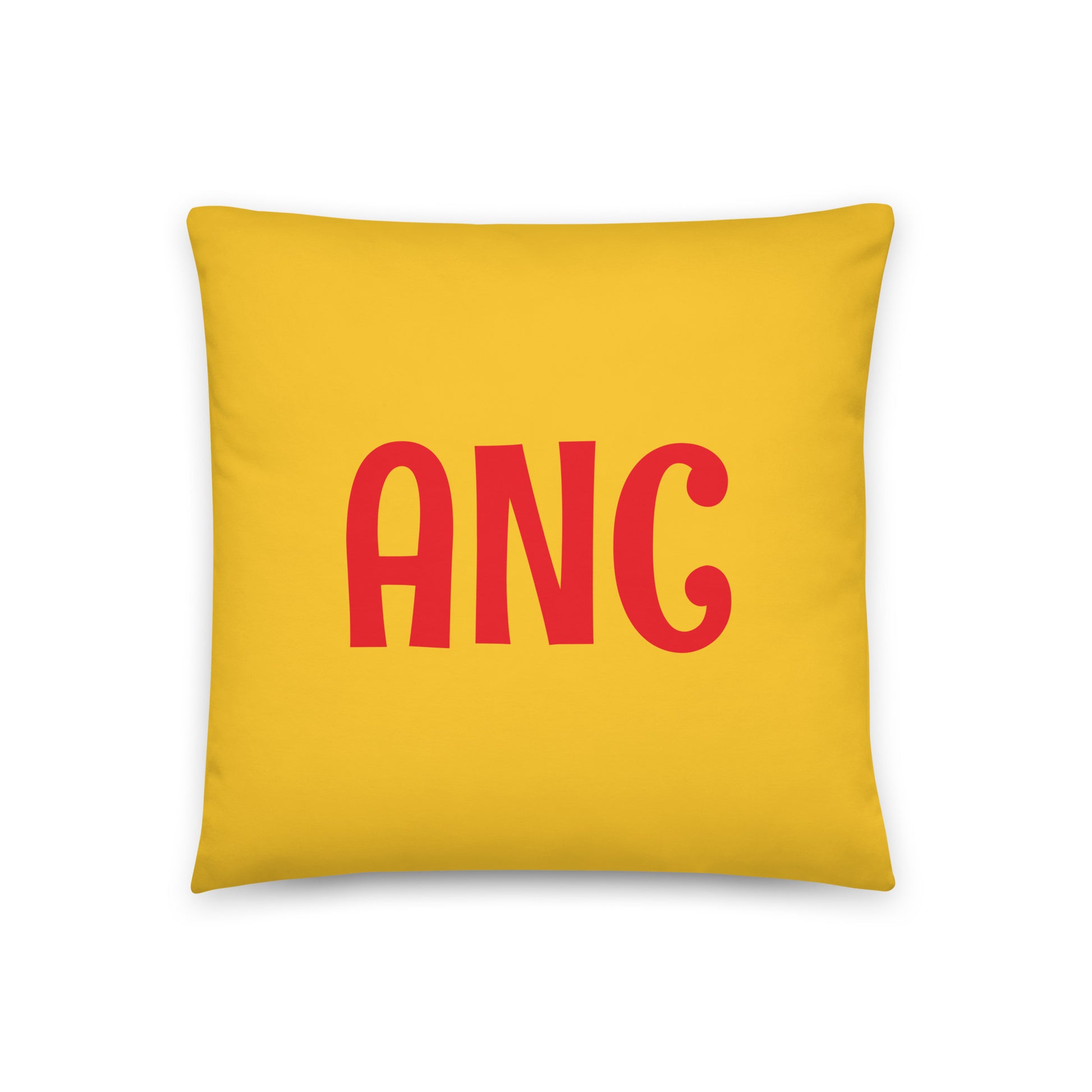 Rainbow Throw Pillow • ANC Anchorage • YHM Designs - Image 03