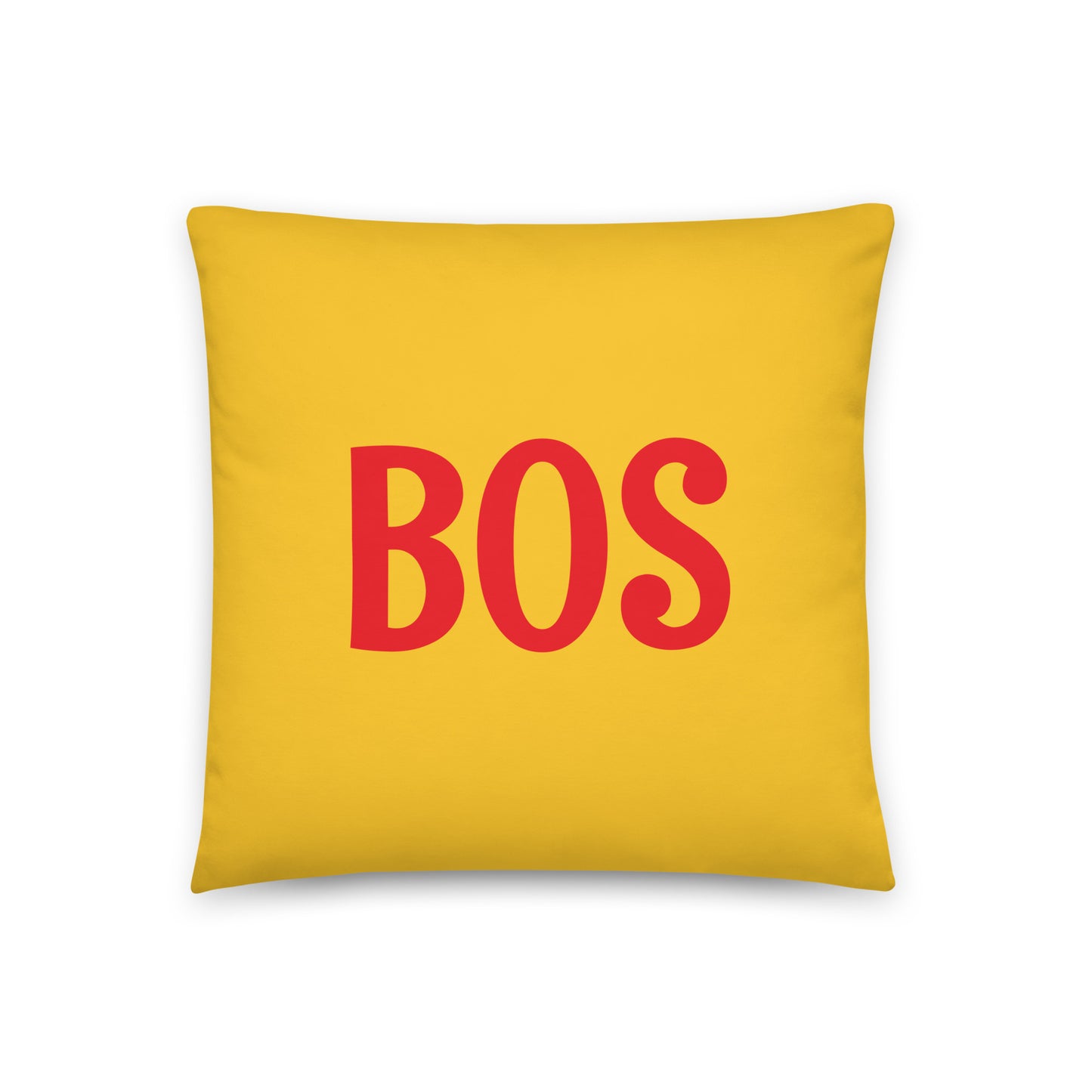 Rainbow Throw Pillow • BOS Boston • YHM Designs - Image 03