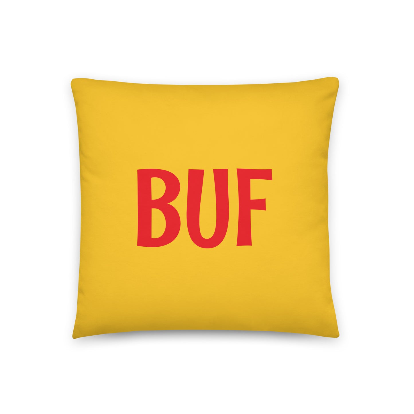 Rainbow Throw Pillow • BUF Buffalo • YHM Designs - Image 03