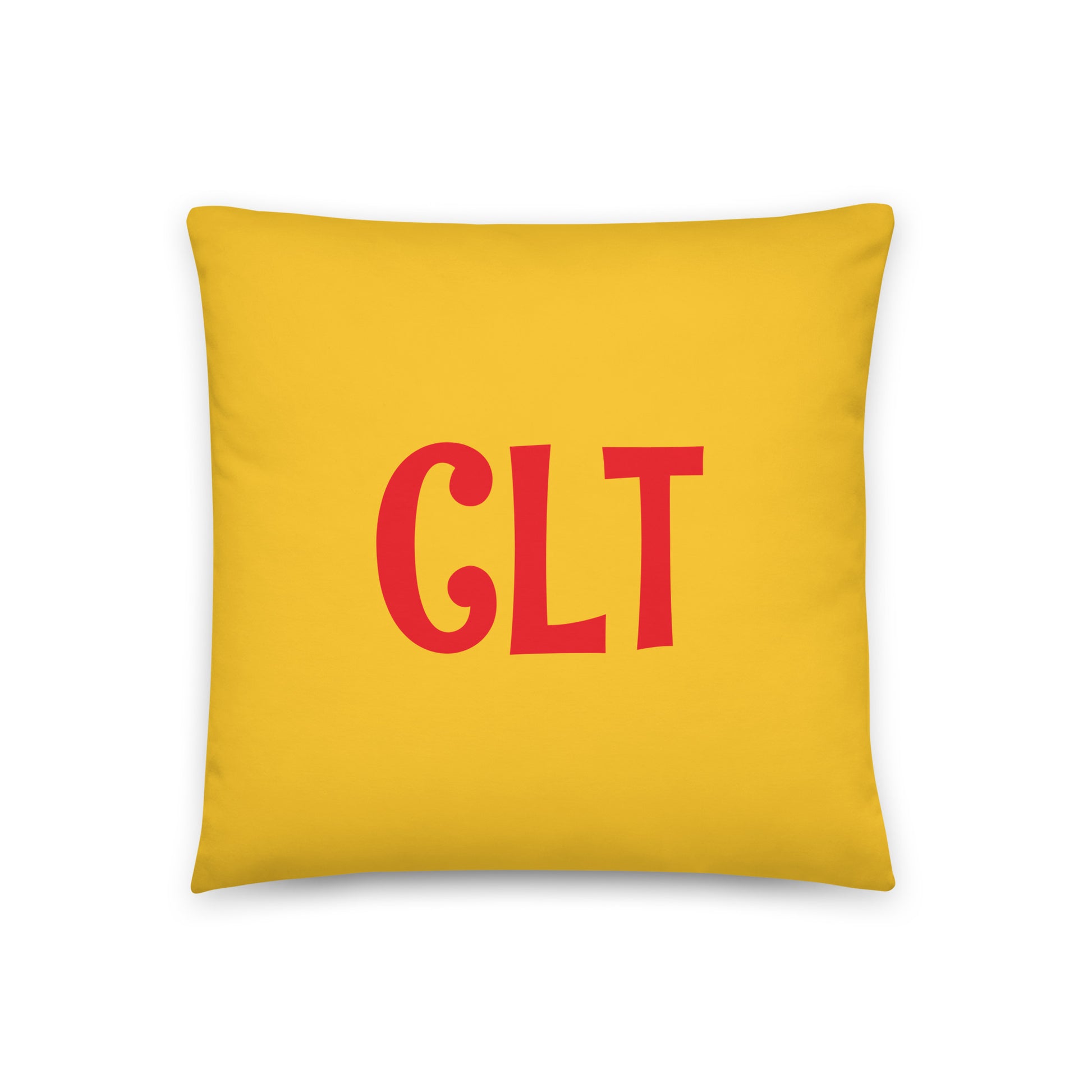 Rainbow Throw Pillow • CLT Charlotte • YHM Designs - Image 03