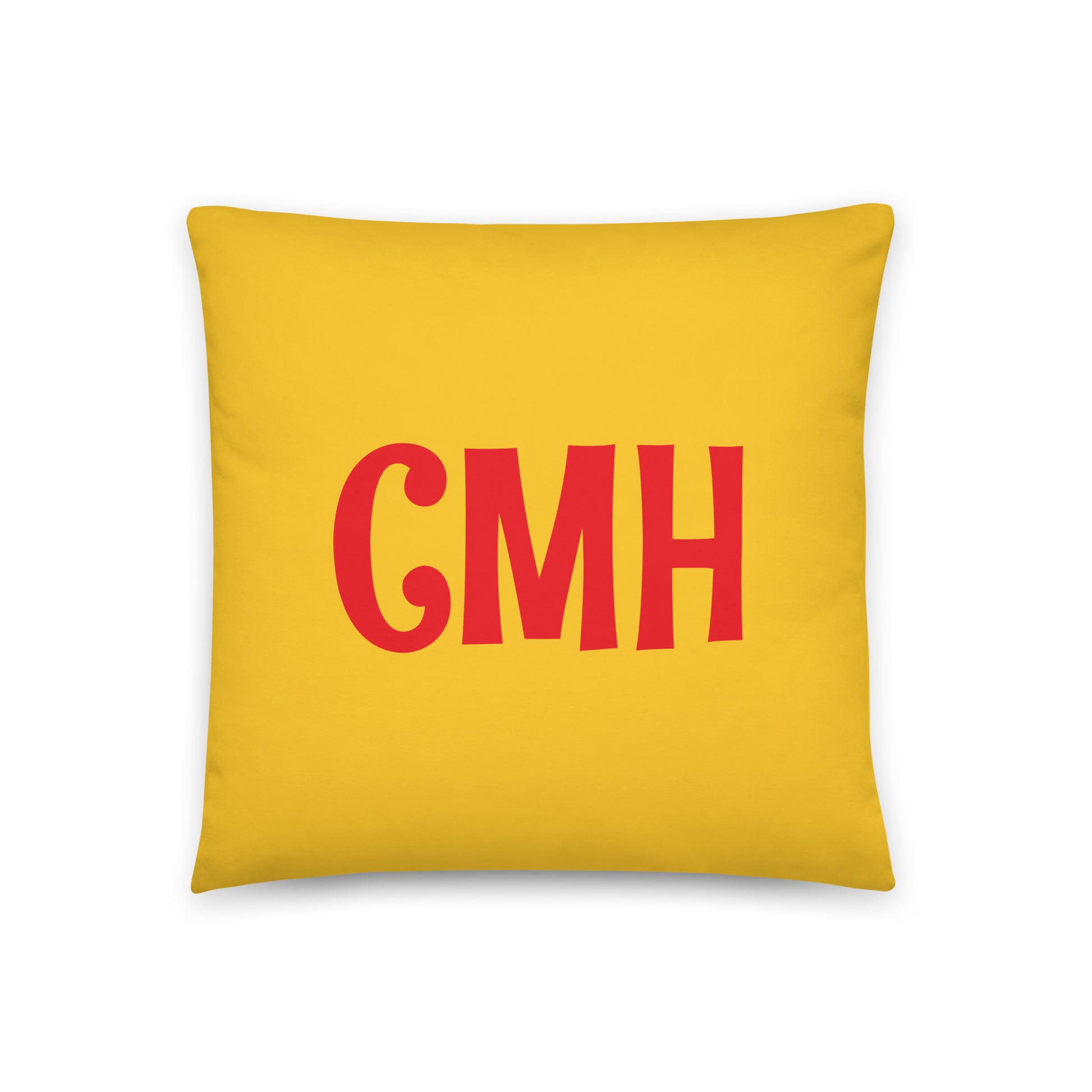 Rainbow Throw Pillow • CMH Columbus • YHM Designs - Image 03