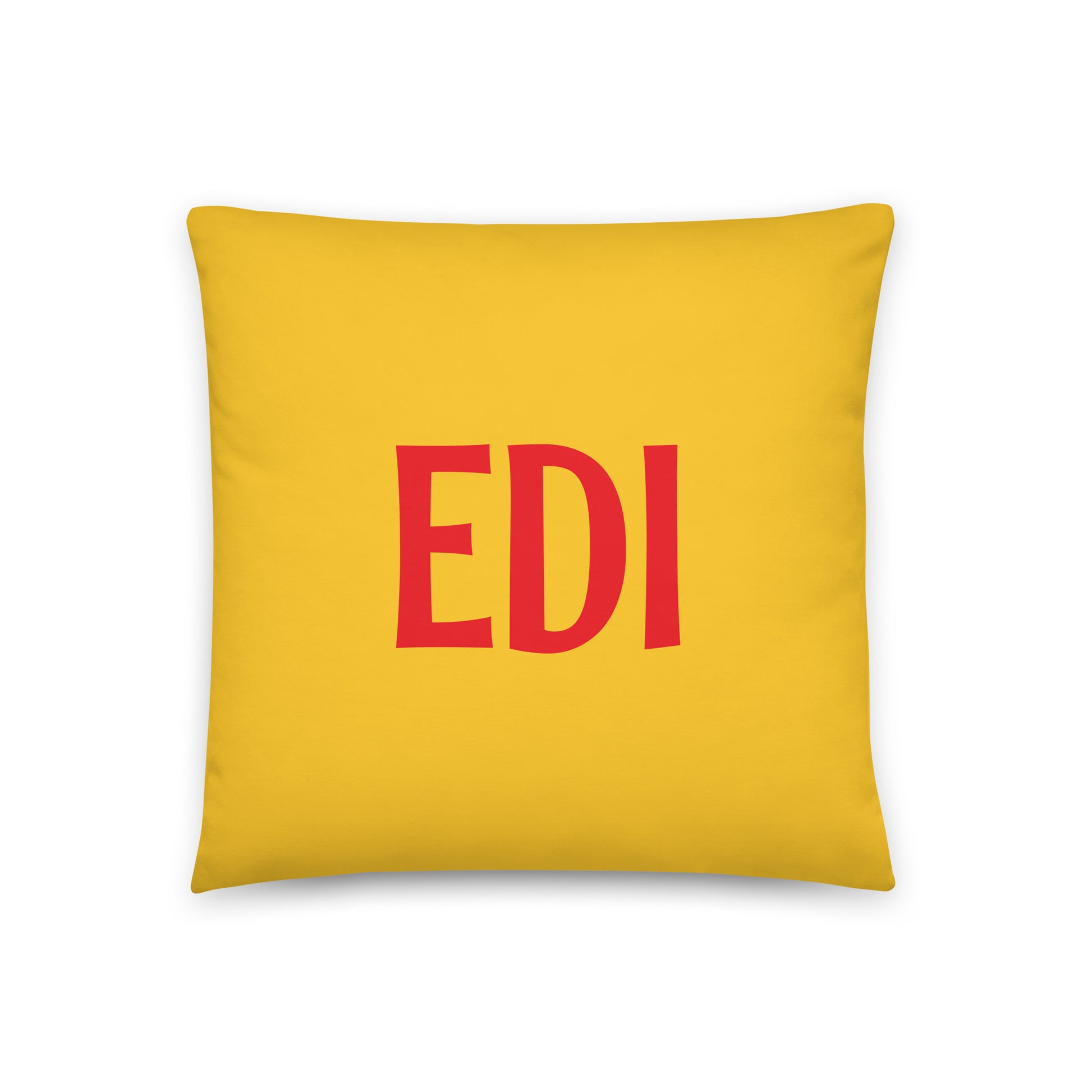 Rainbow Throw Pillow • EDI Edinburgh • YHM Designs - Image 03
