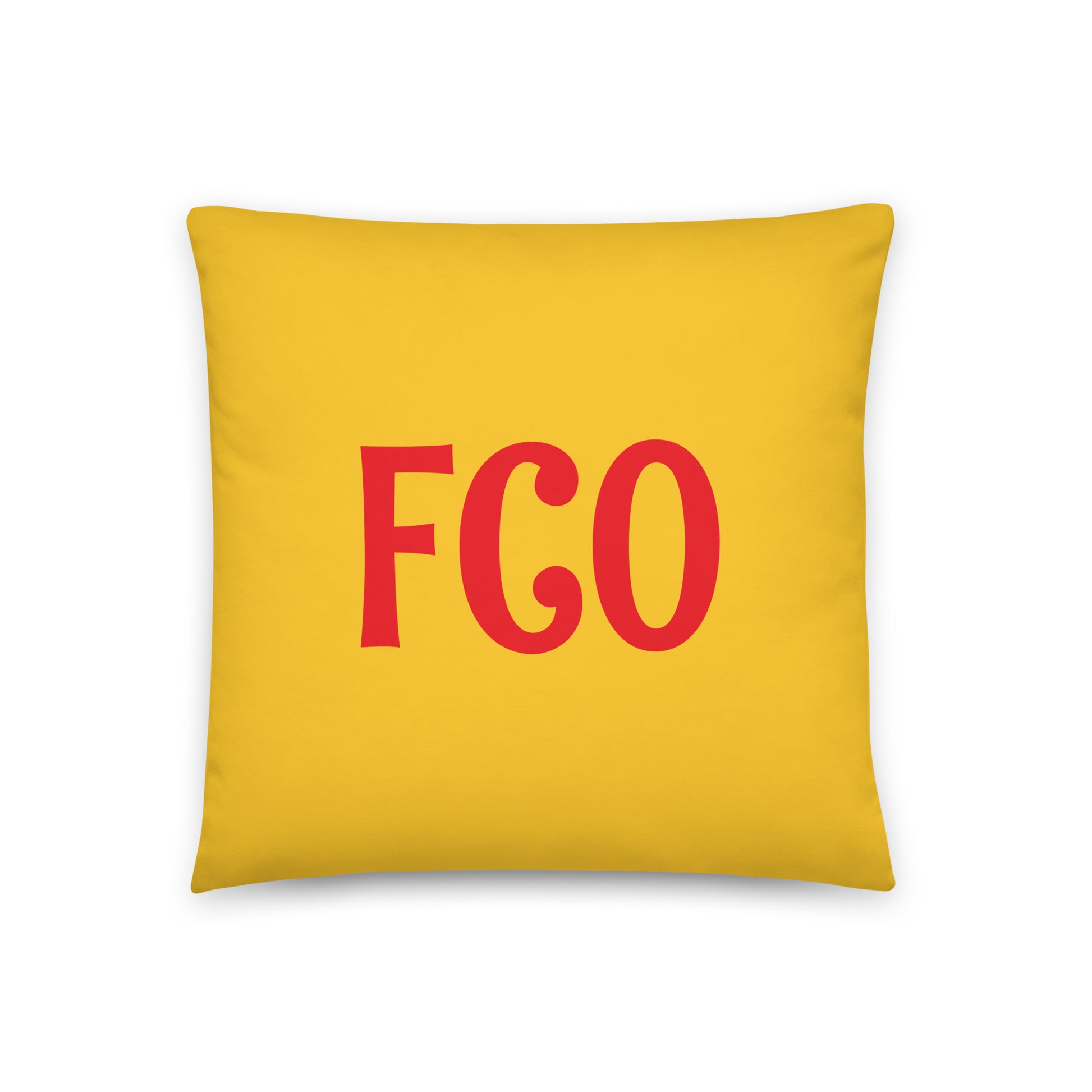 FCO Rome Throw Pillow • Cheerful Rainbow Colours • YHM Designs - Image 03