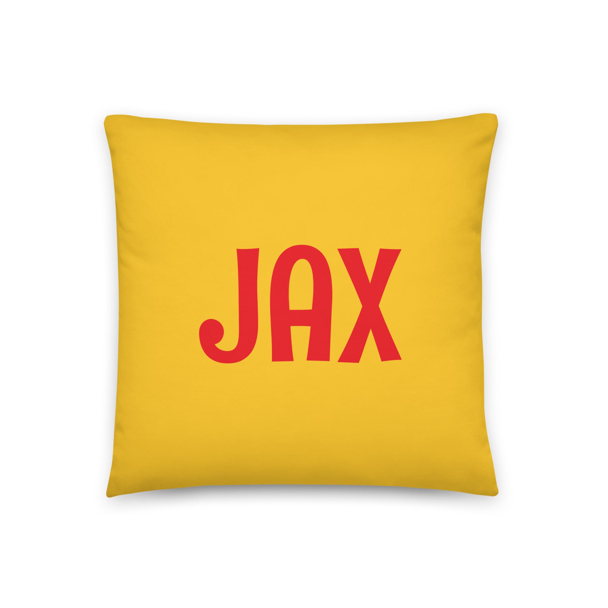 Rainbow Throw Pillow • JAX Jacksonville • YHM Designs - Image 03
