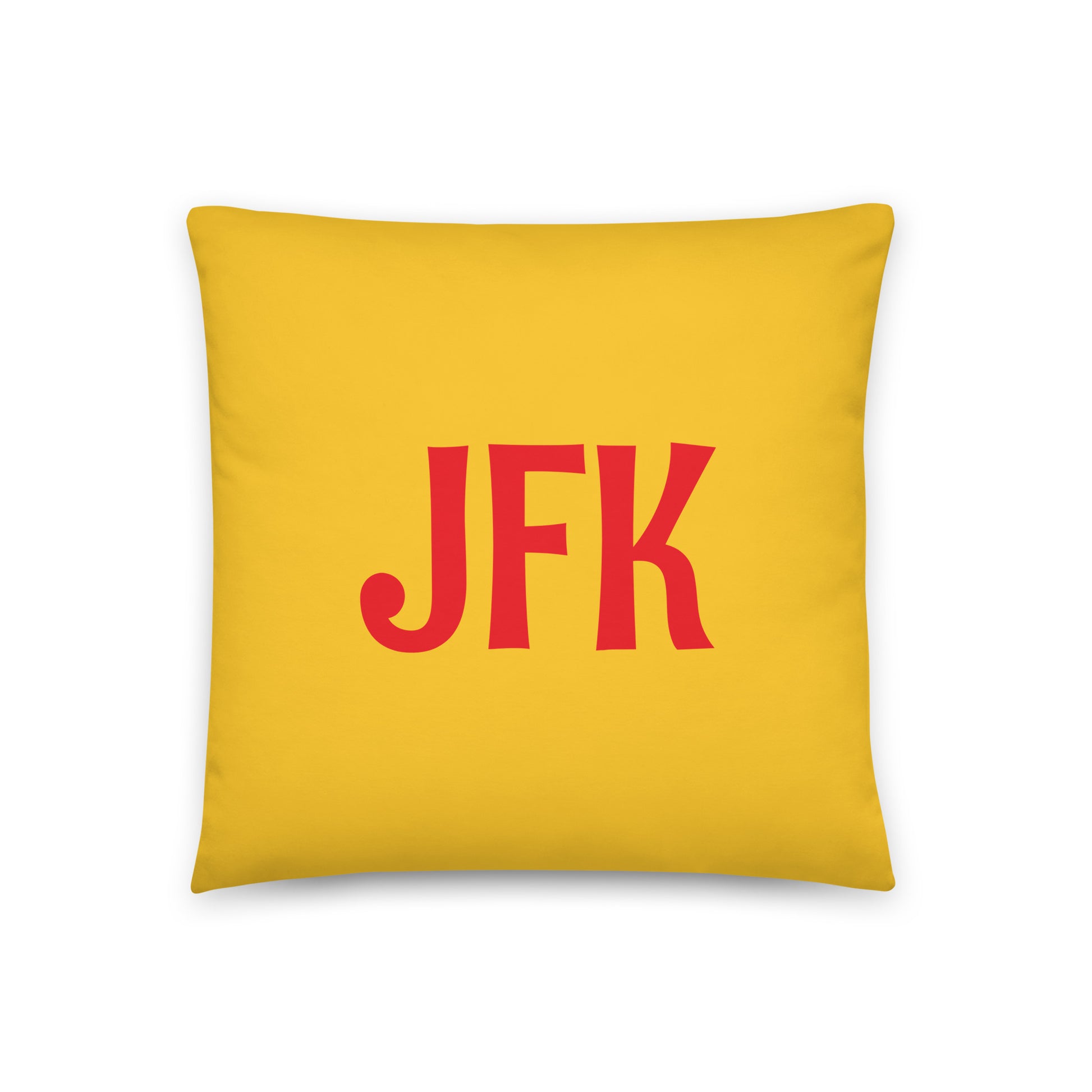 Rainbow Throw Pillow • JFK New York City • YHM Designs - Image 03
