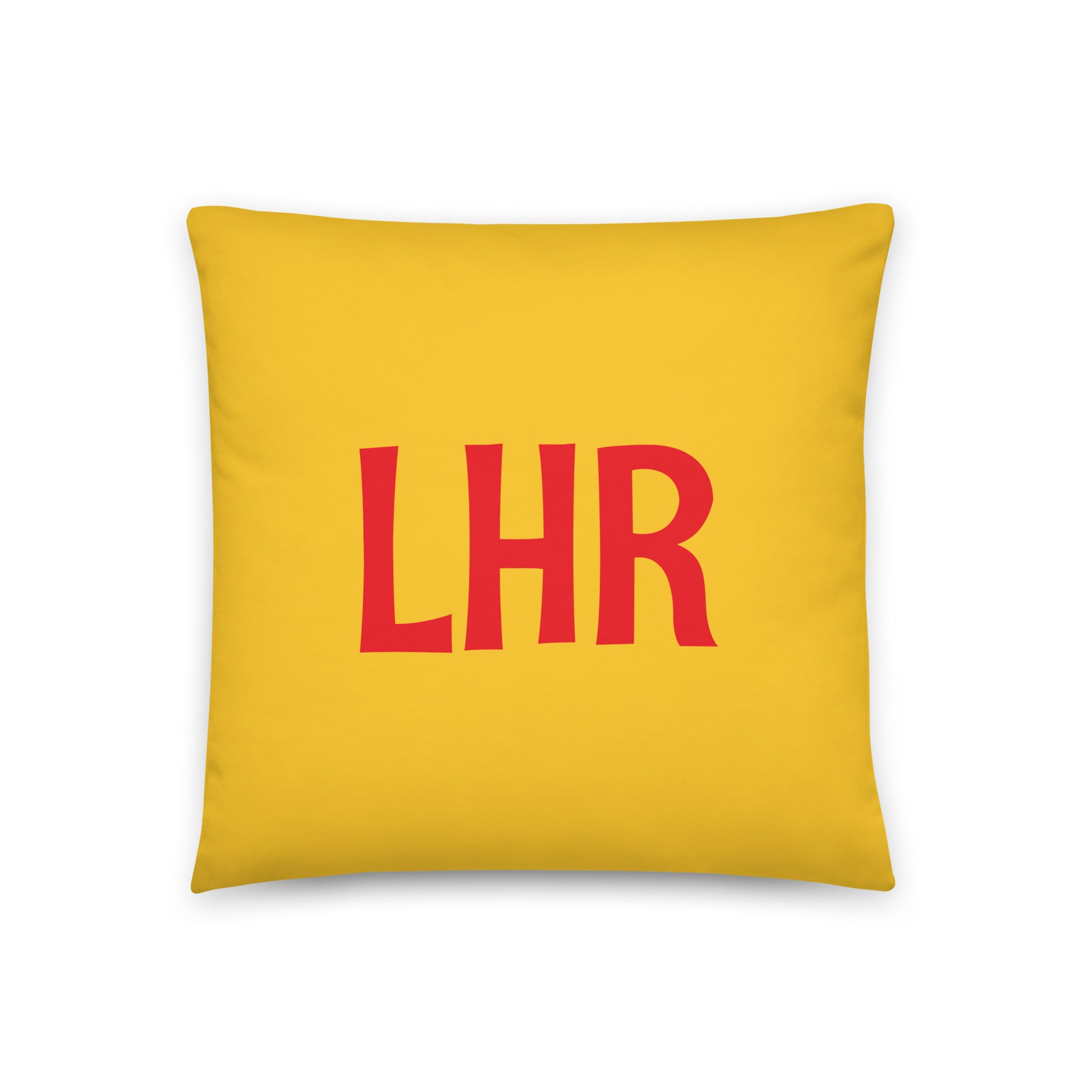 Rainbow Throw Pillow • LHR London • YHM Designs - Image 03