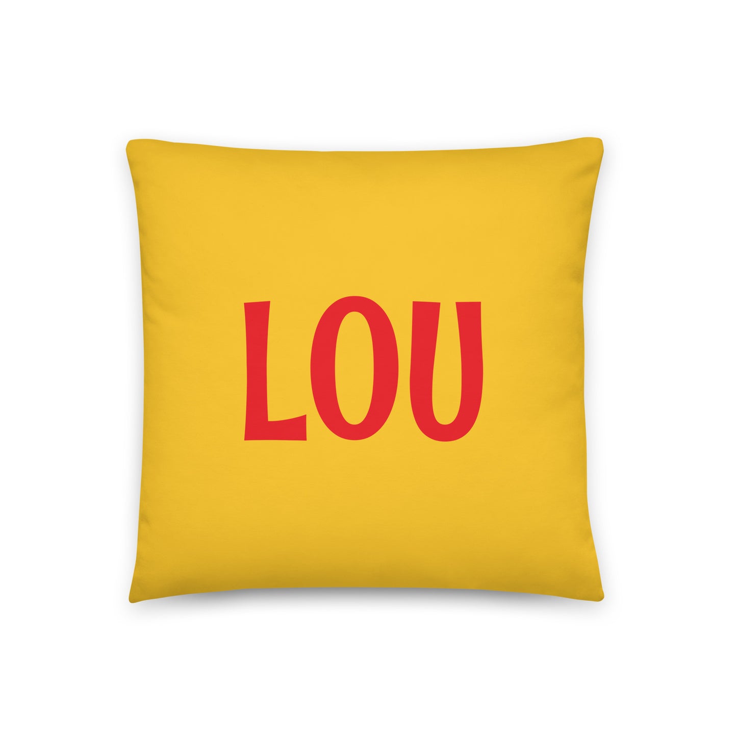 Rainbow Throw Pillow • LOU Louisville • YHM Designs - Image 03
