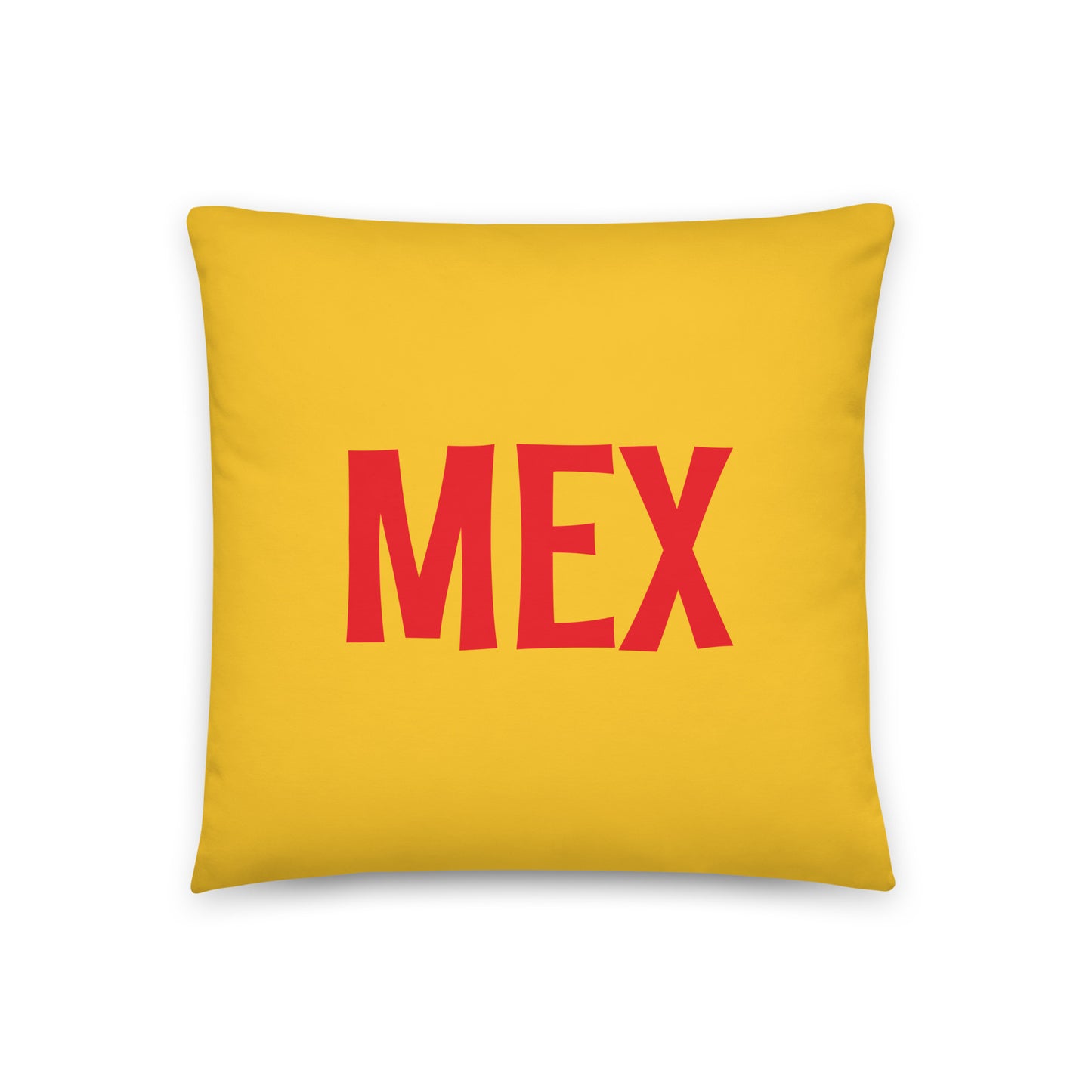MEX Mexico City Throw Pillow • Cheerful Rainbow Colours • YHM Designs - Image 03