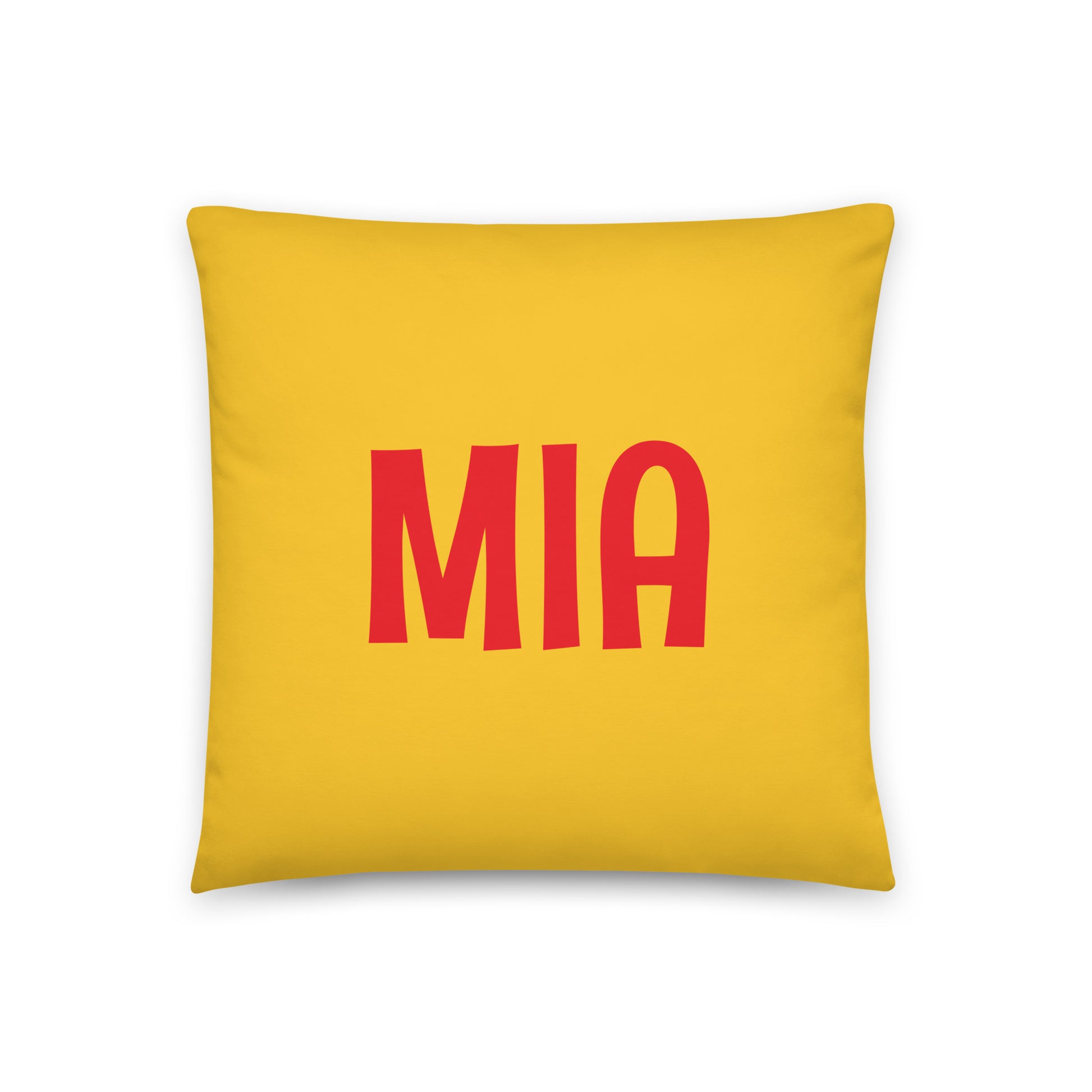 Rainbow Throw Pillow • MIA Miami • YHM Designs - Image 03