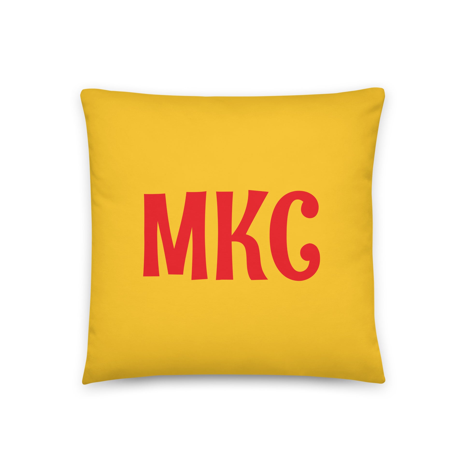 Rainbow Throw Pillow • MKC Kansas City • YHM Designs - Image 03
