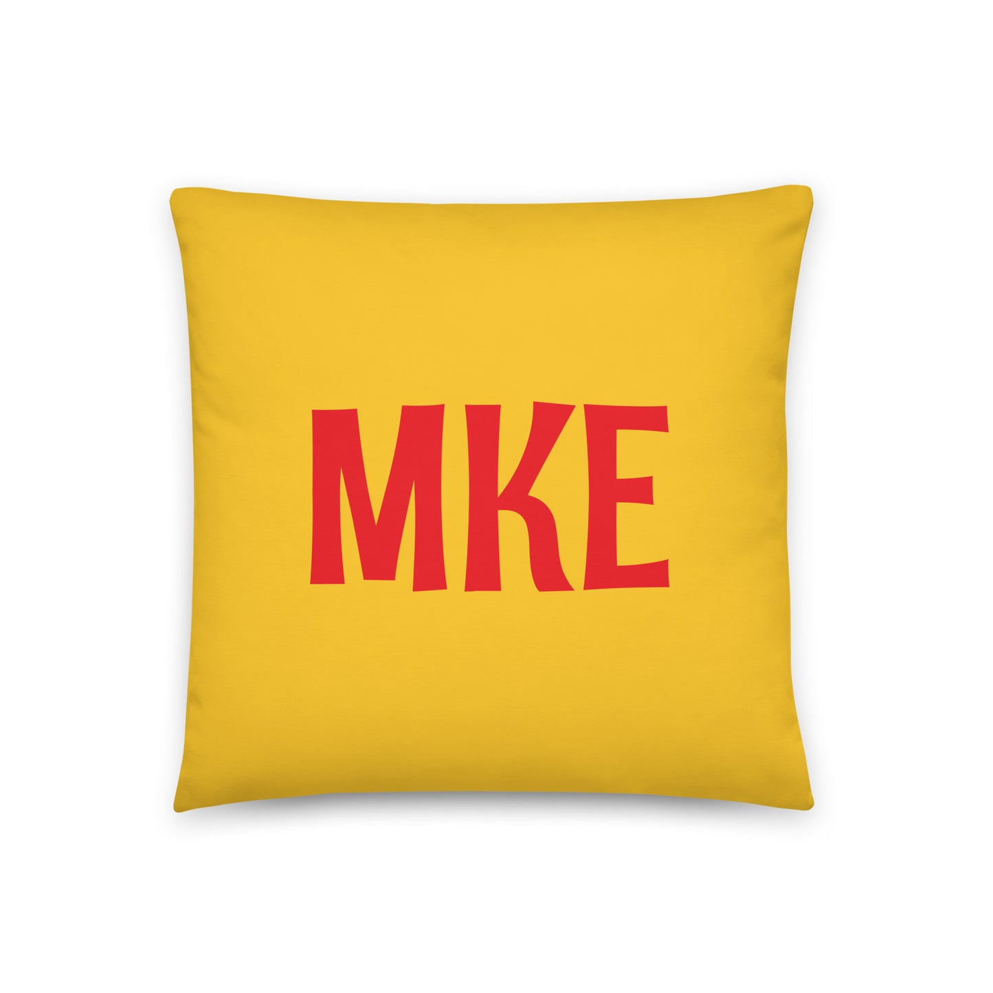 Rainbow Throw Pillow • MKE Milwaukee • YHM Designs - Image 03