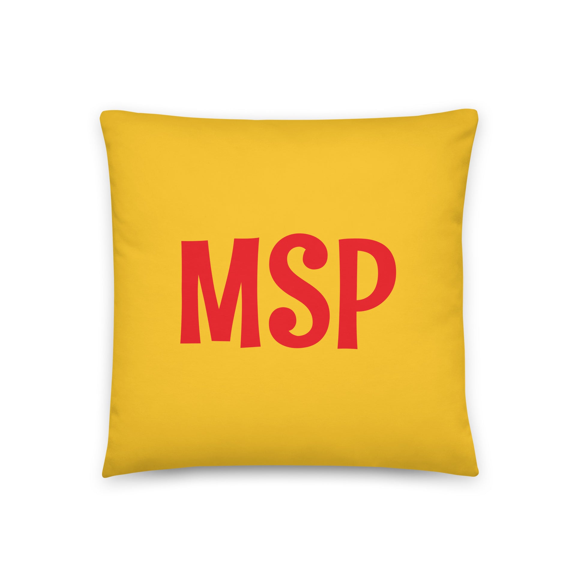 Rainbow Throw Pillow • MSP Minneapolis • YHM Designs - Image 03