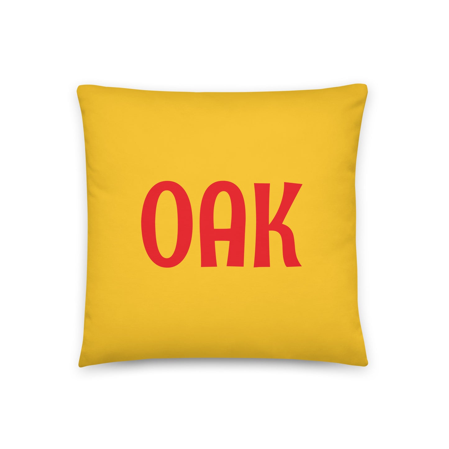Rainbow Throw Pillow • OAK Oakland • YHM Designs - Image 03