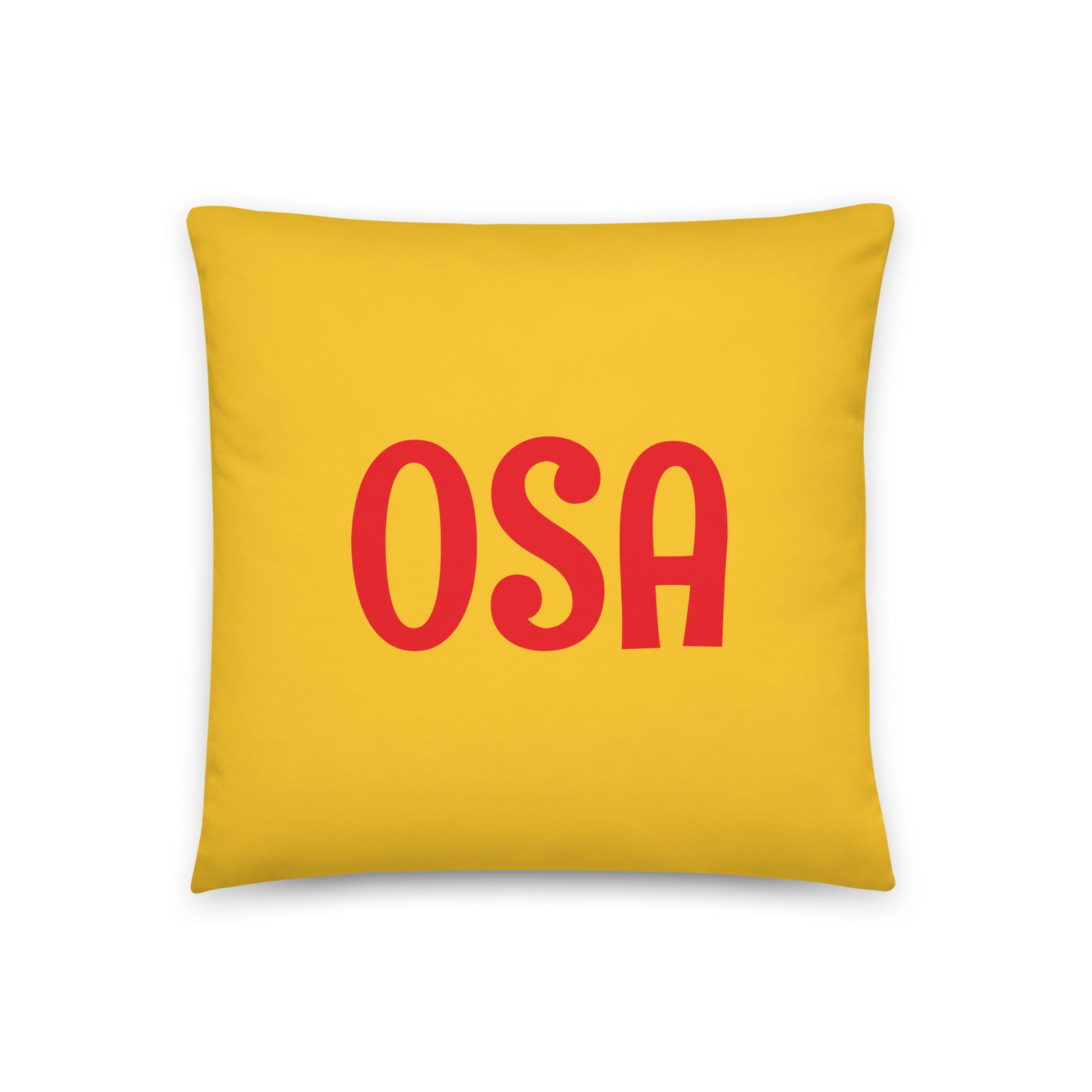 Rainbow Throw Pillow • OSA Osaka • YHM Designs - Image 03