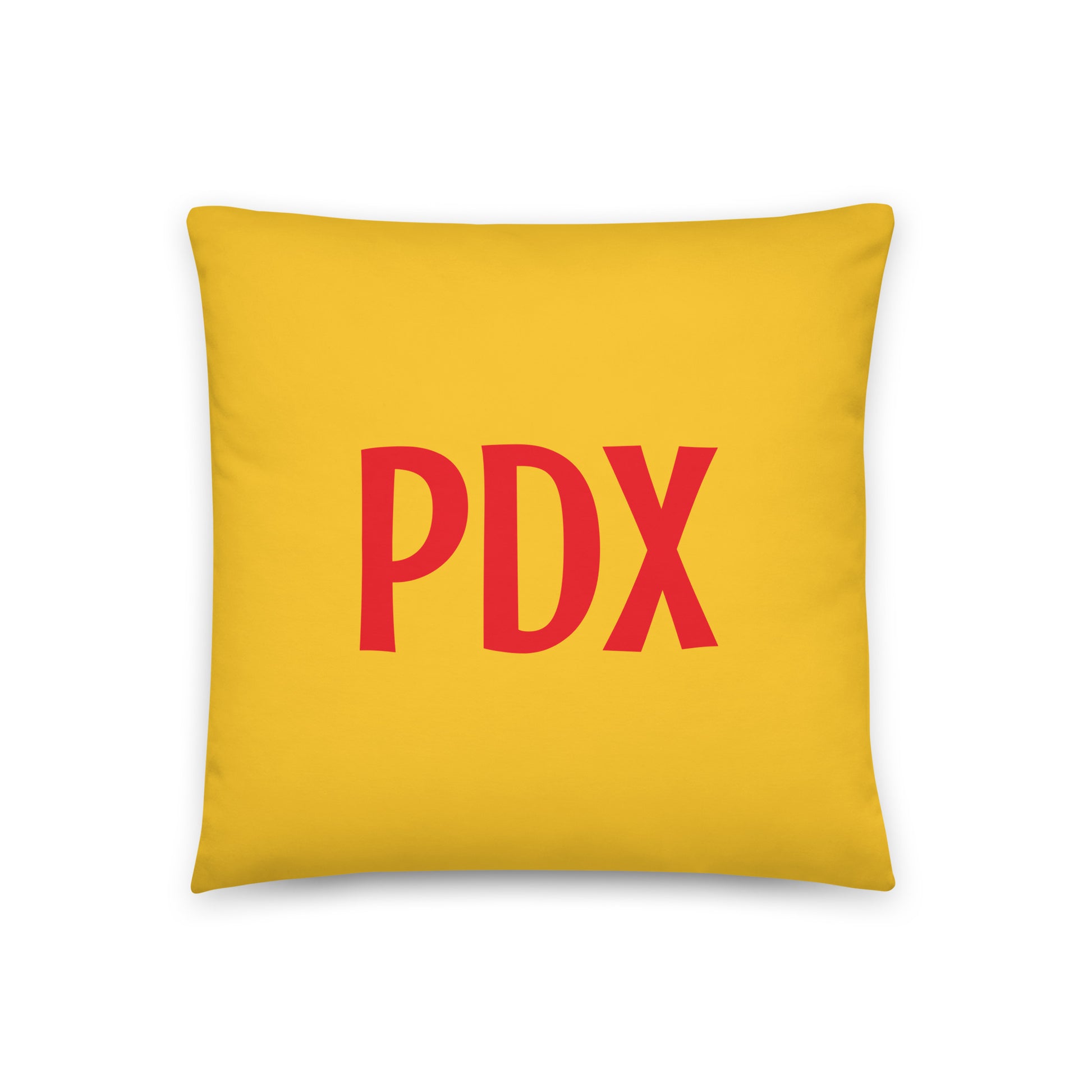 Rainbow Throw Pillow • PDX Portland • YHM Designs - Image 03