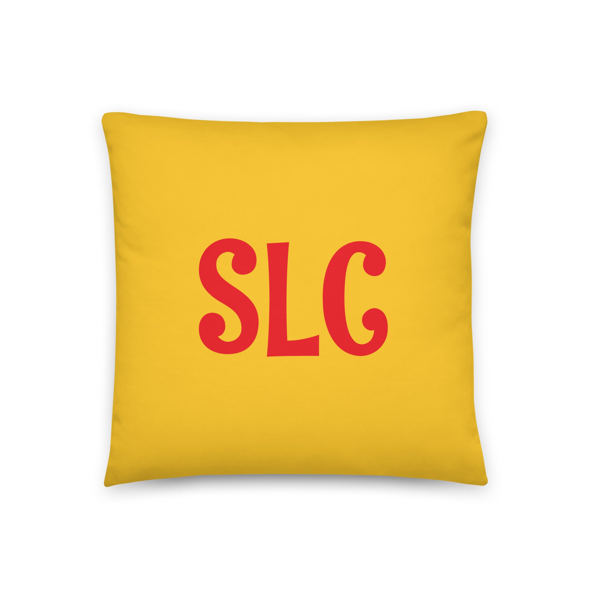 Rainbow Throw Pillow • SLC Salt Lake City • YHM Designs - Image 03