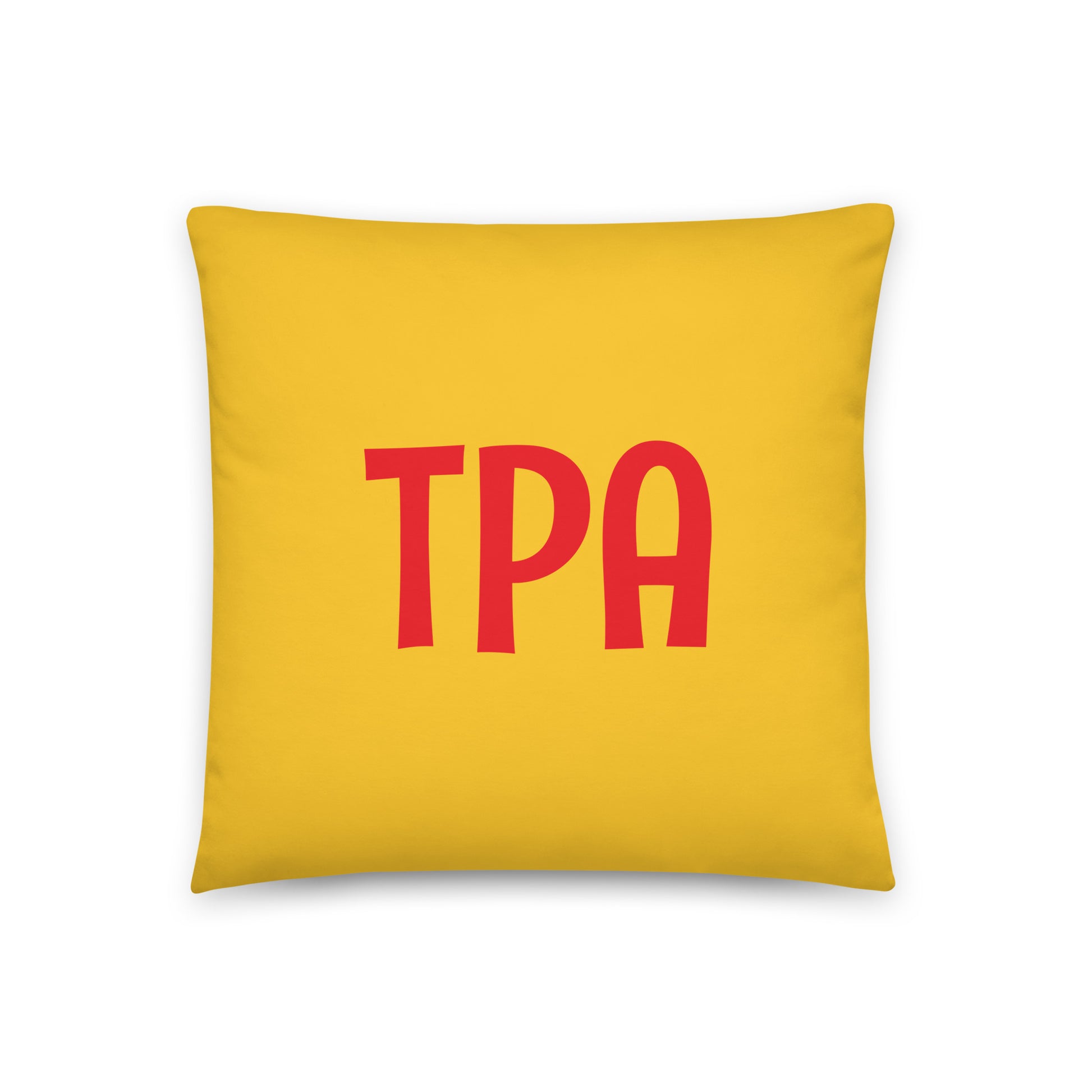 Rainbow Throw Pillow • TPA Tampa • YHM Designs - Image 03
