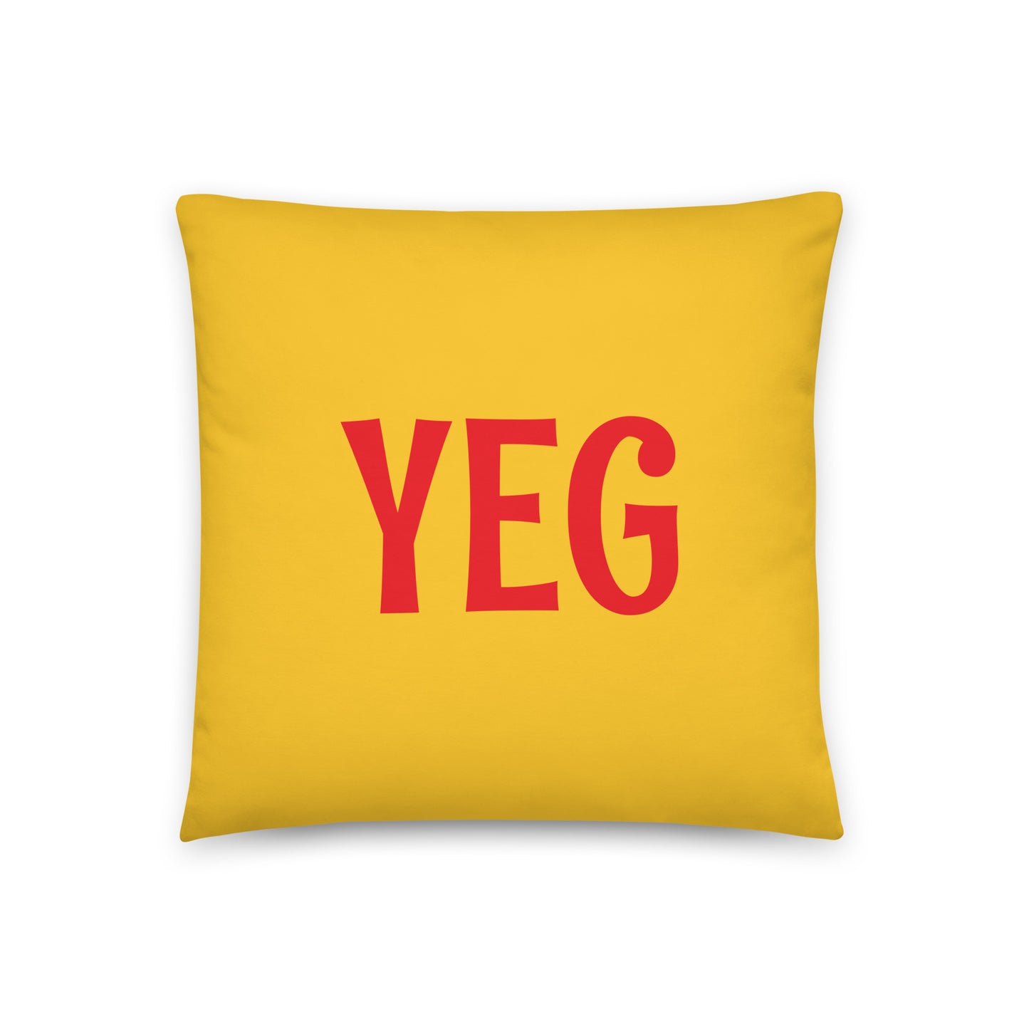 Rainbow Throw Pillow • YEG Edmonton • YHM Designs - Image 03
