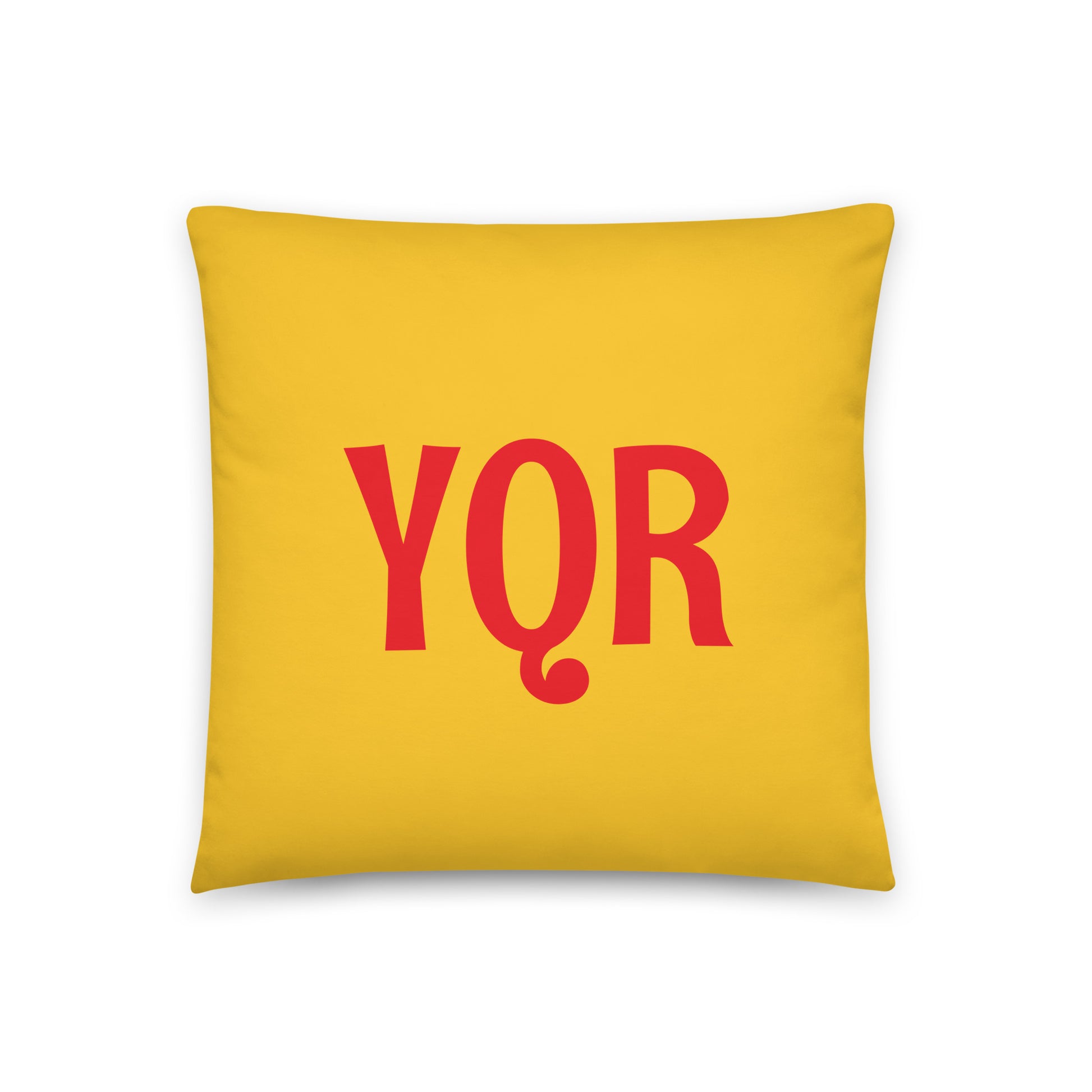 Rainbow Throw Pillow • YQR Regina • YHM Designs - Image 03