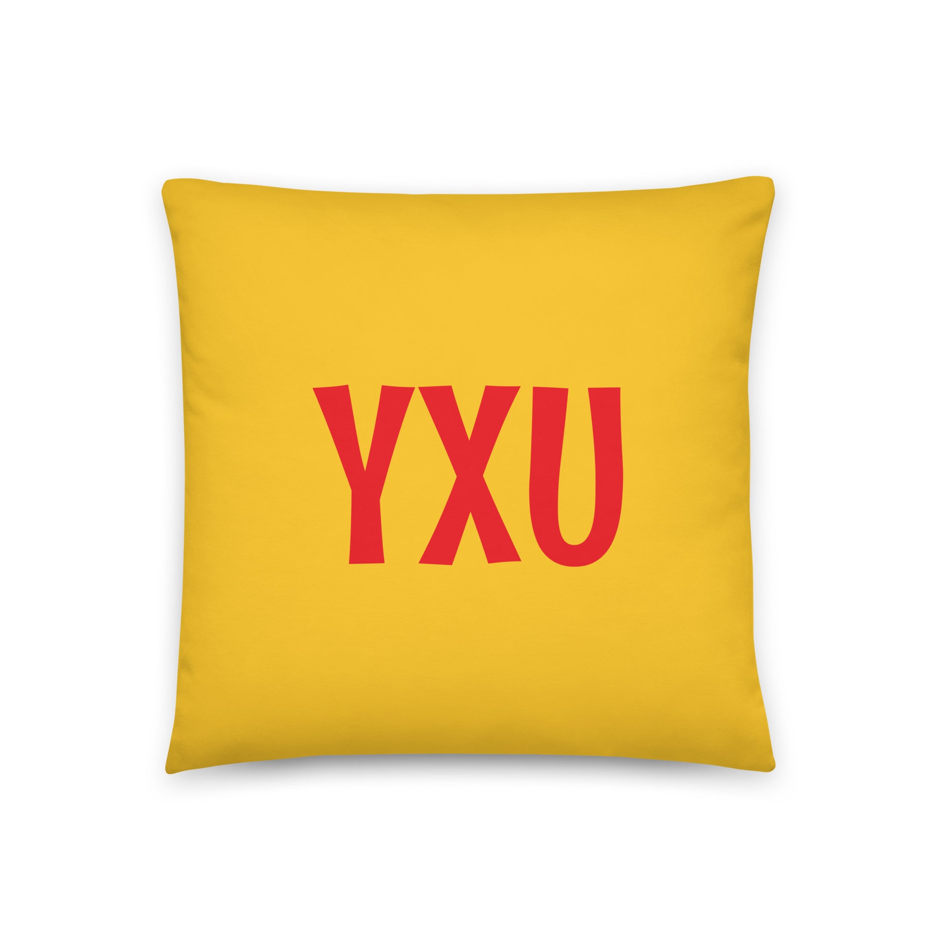 YXU London Throw Pillow • Cheerful Rainbow Colours • YHM Designs - Image 03