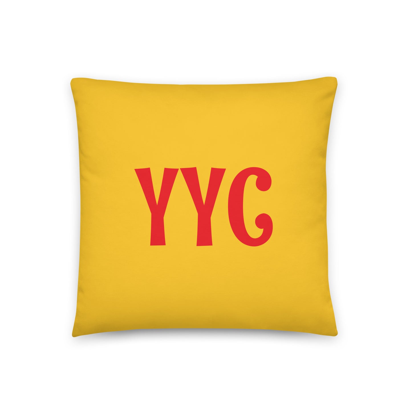 Rainbow Throw Pillow • YYC Calgary • YHM Designs - Image 03