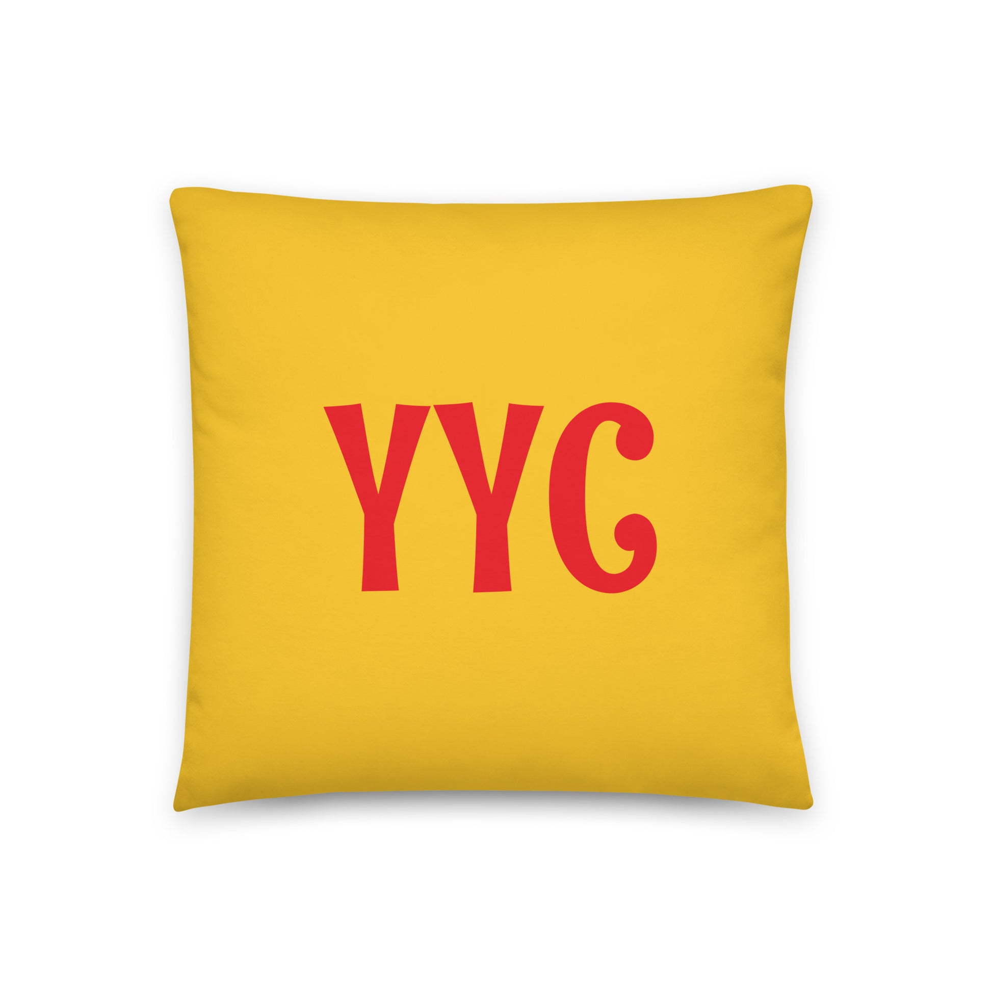 Rainbow Throw Pillow • YYC Calgary • YHM Designs - Image 03