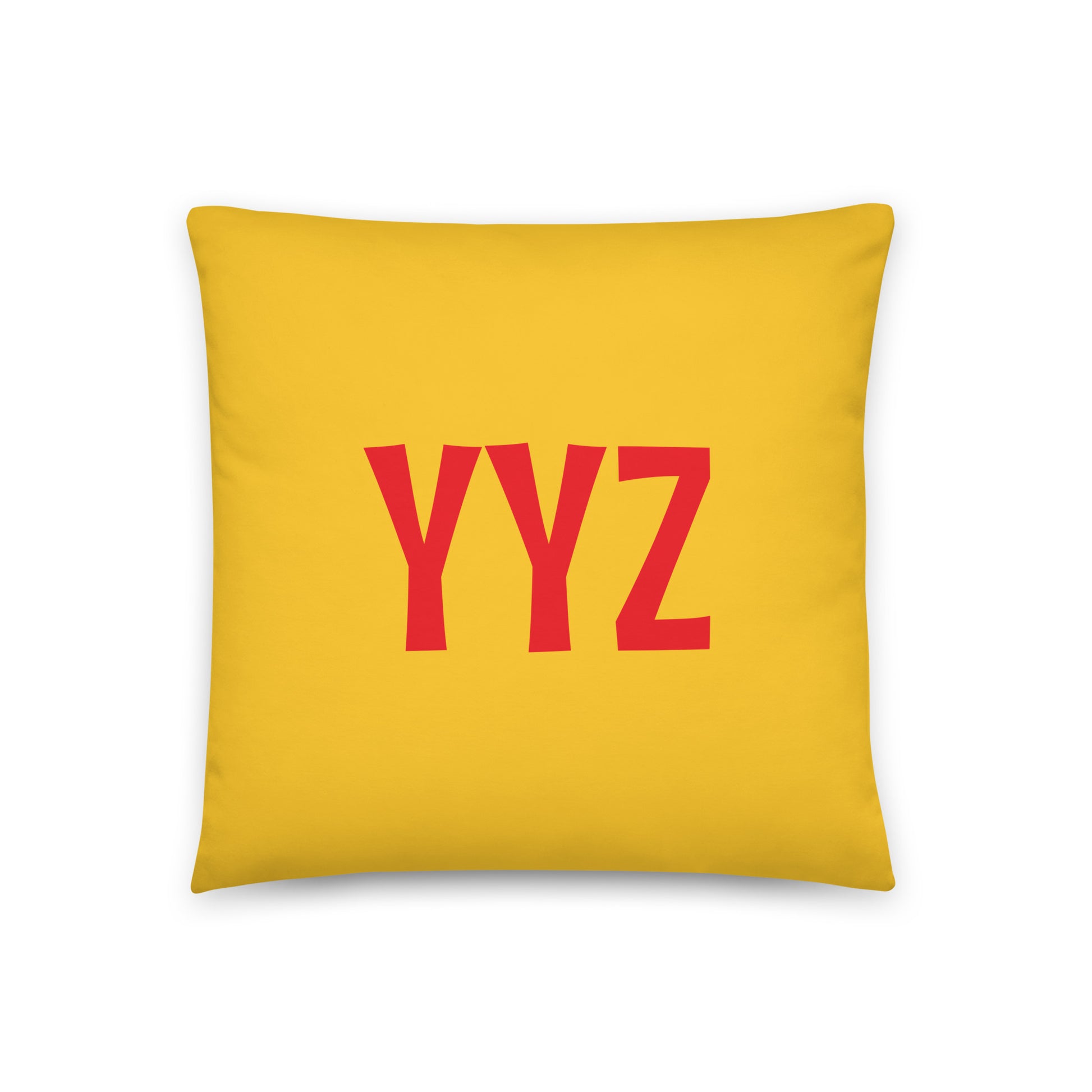 Rainbow Throw Pillow • YYZ Toronto • YHM Designs - Image 03