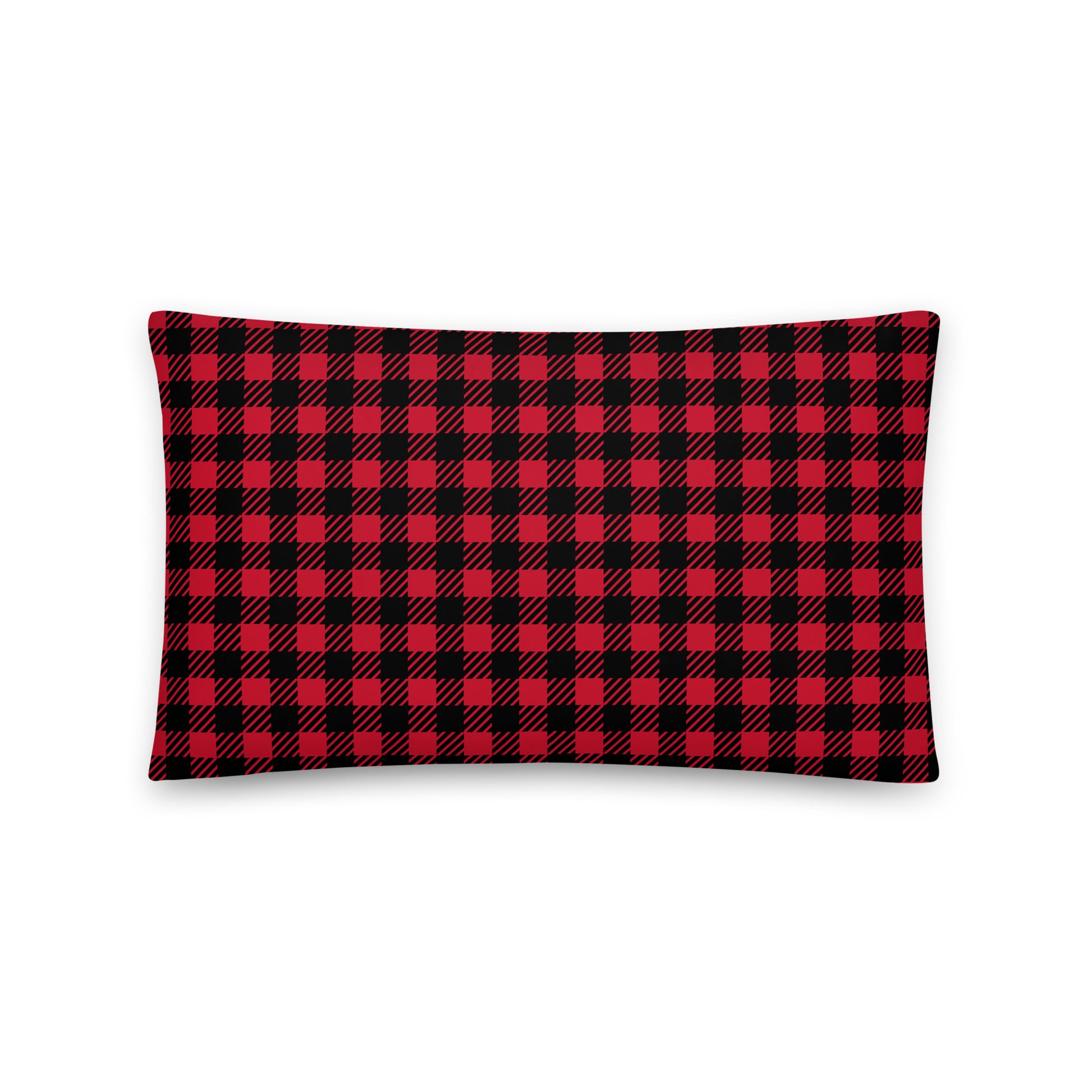 Buffalo Plaid Throw Pillow • PIT Pittsburgh • YHM Designs - Image 06