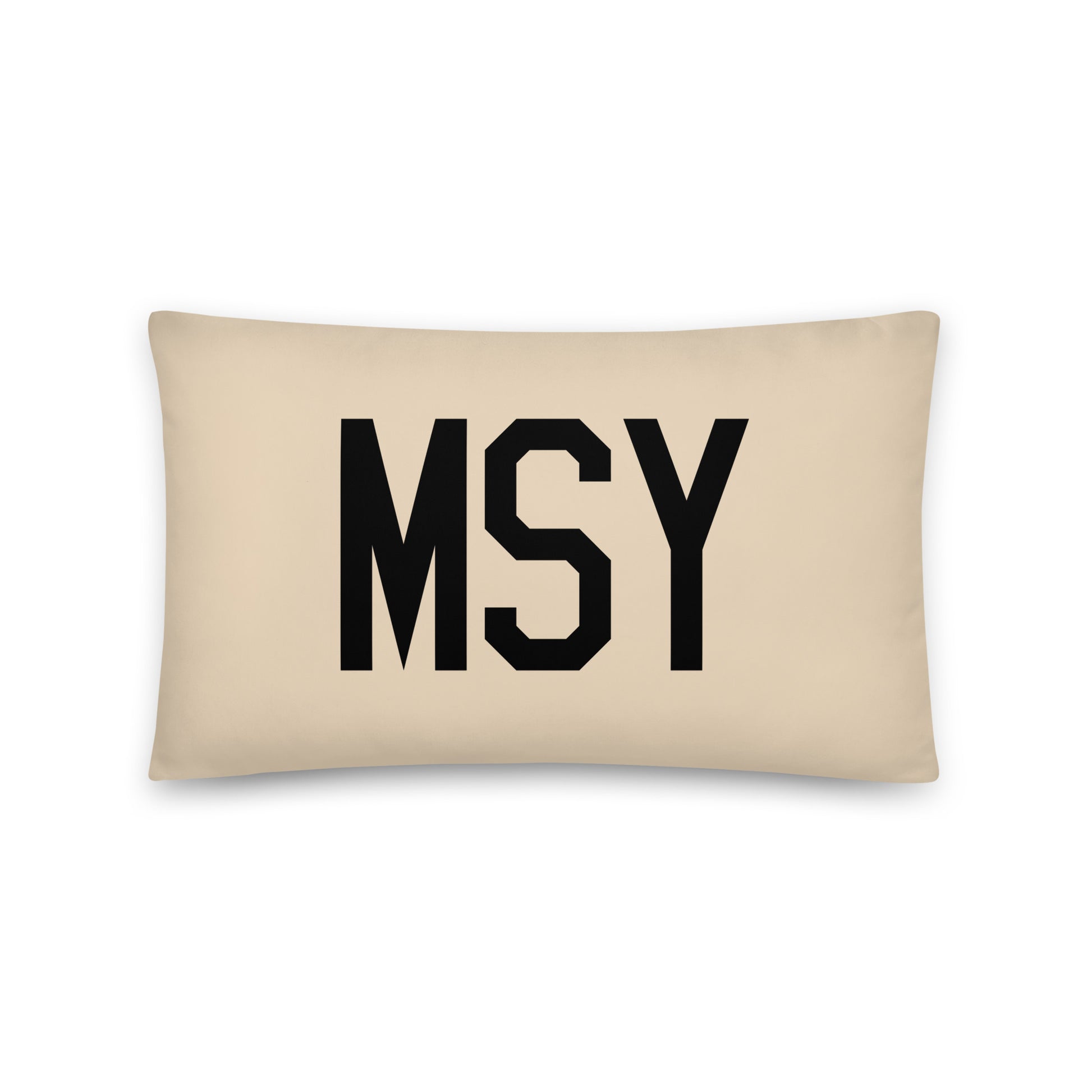 Buffalo Plaid Throw Pillow • MSY New Orleans • YHM Designs - Image 05