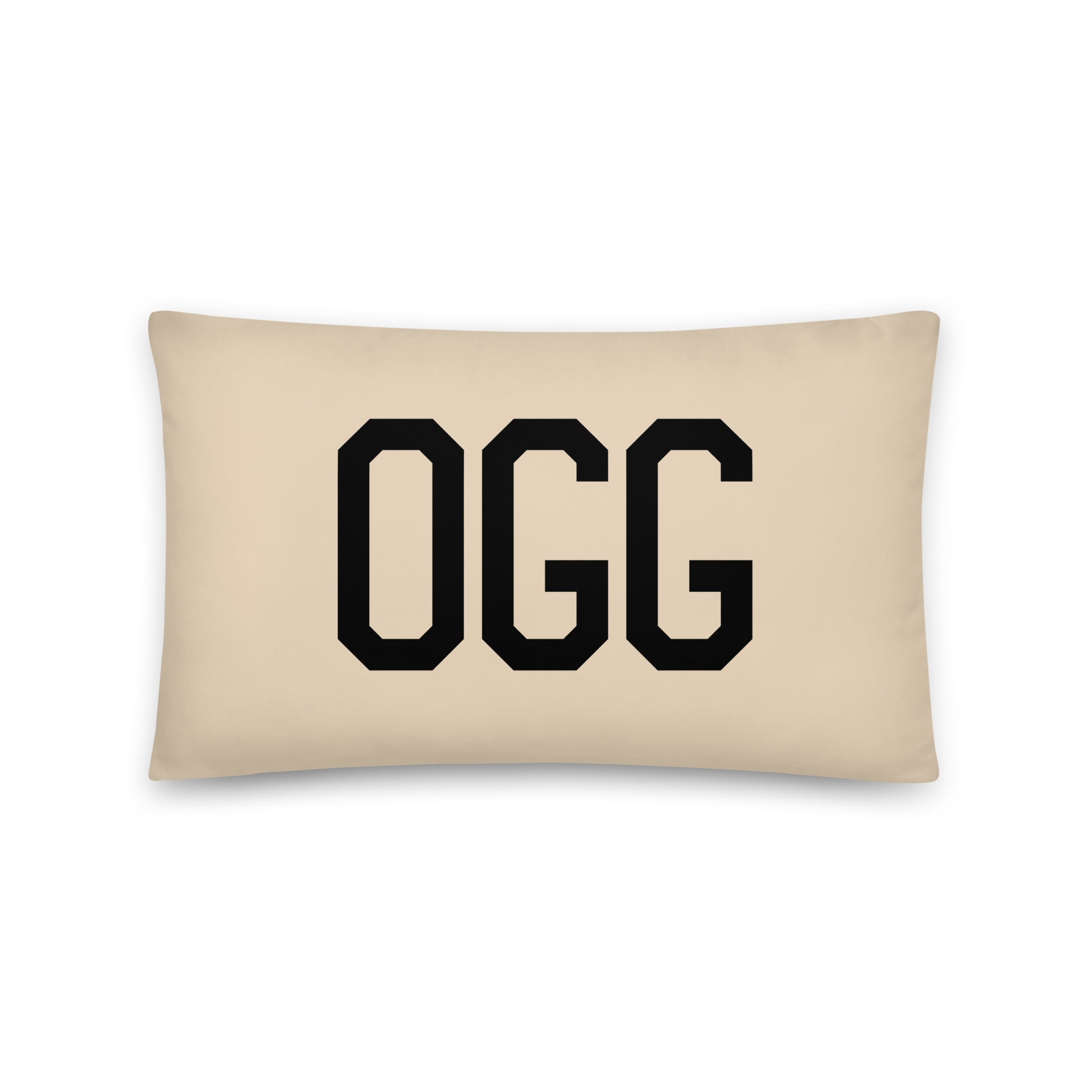 Buffalo Plaid Throw Pillow • OGG Maui • YHM Designs - Image 05