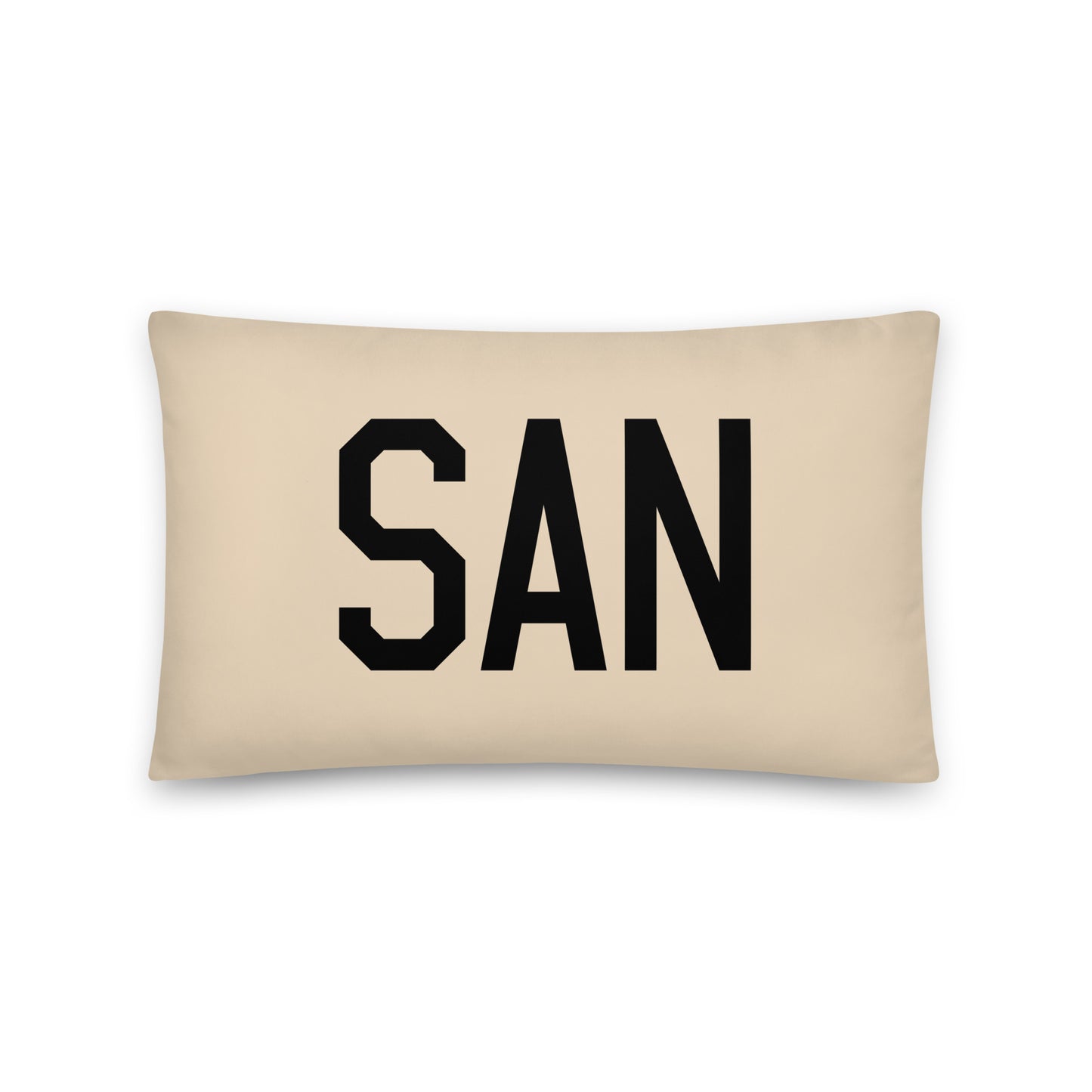Buffalo Plaid Throw Pillow • SAN San Diego • YHM Designs - Image 05
