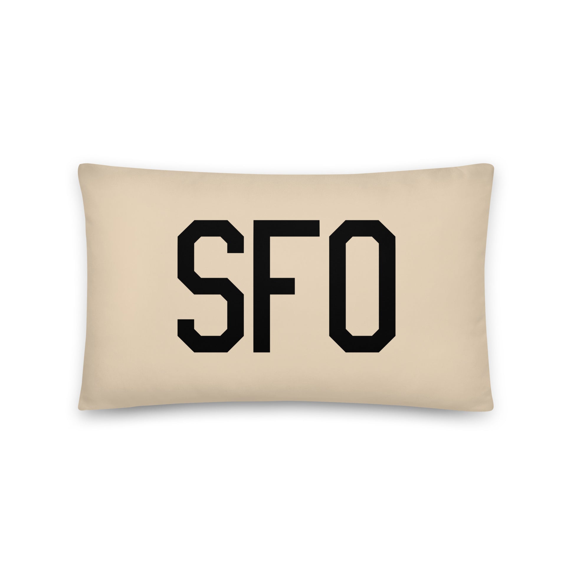 Buffalo Plaid Throw Pillow • SFO San Francisco • YHM Designs - Image 05