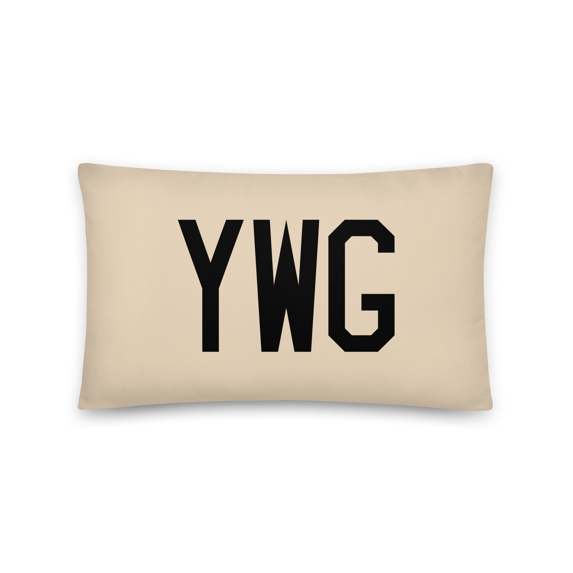 Buffalo Plaid Throw Pillow • YWG Winnipeg • YHM Designs - Image 05