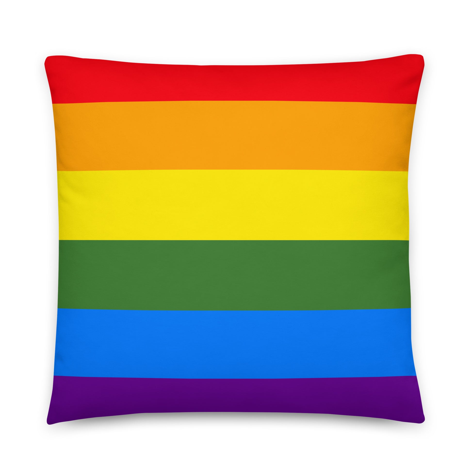 Rainbow Throw Pillow • AUS Austin • YHM Designs - Image 02