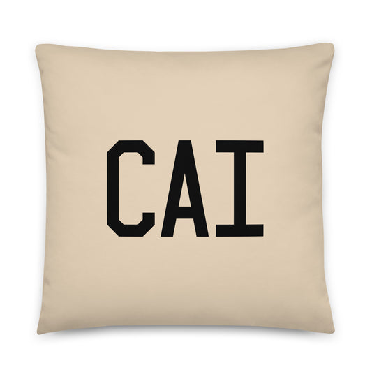 Buffalo Plaid Throw Pillow • CAI Cairo • YHM Designs - Image 01