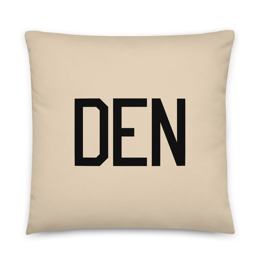 Buffalo Plaid Throw Pillow • DEN Denver • YHM Designs - Image 01