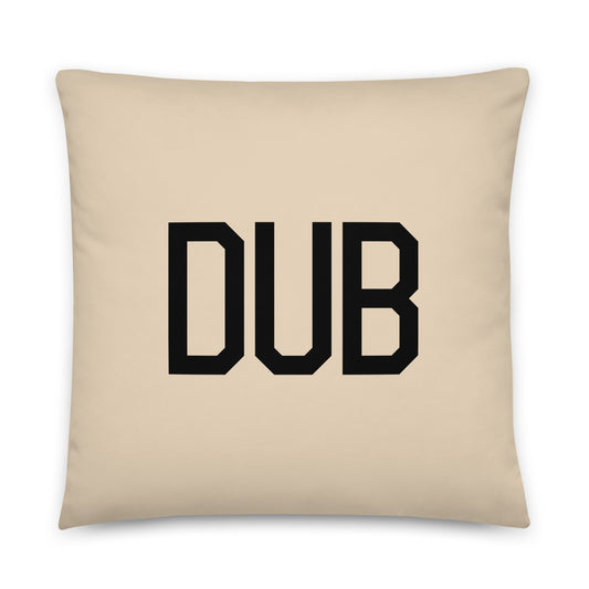 Buffalo Plaid Throw Pillow • DUB Dublin • YHM Designs - Image 01