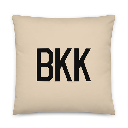 Buffalo Plaid Throw Pillow • BKK Bangkok • YHM Designs - Image 01