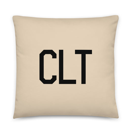 Buffalo Plaid Throw Pillow • CLT Charlotte • YHM Designs - Image 01