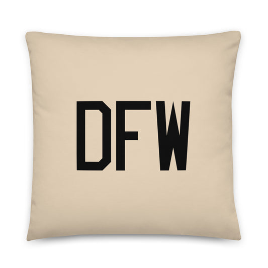 Buffalo Plaid Throw Pillow • DFW Dallas • YHM Designs - Image 01