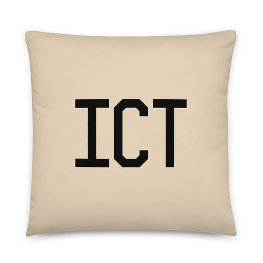 Buffalo Plaid Throw Pillow • ICT Wichita • YHM Designs - Image 01