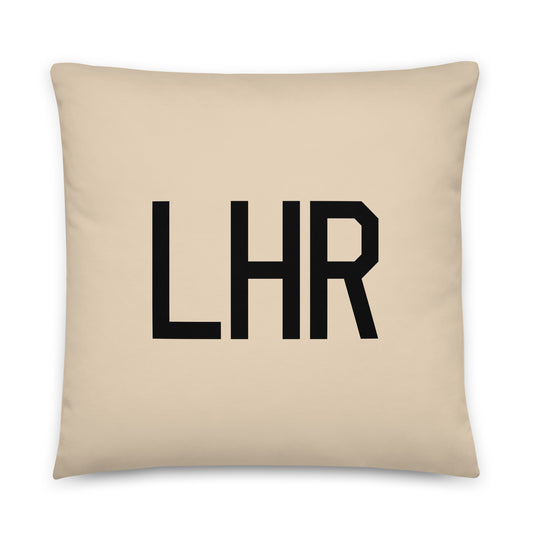 Buffalo Plaid Throw Pillow • LHR London • YHM Designs - Image 01