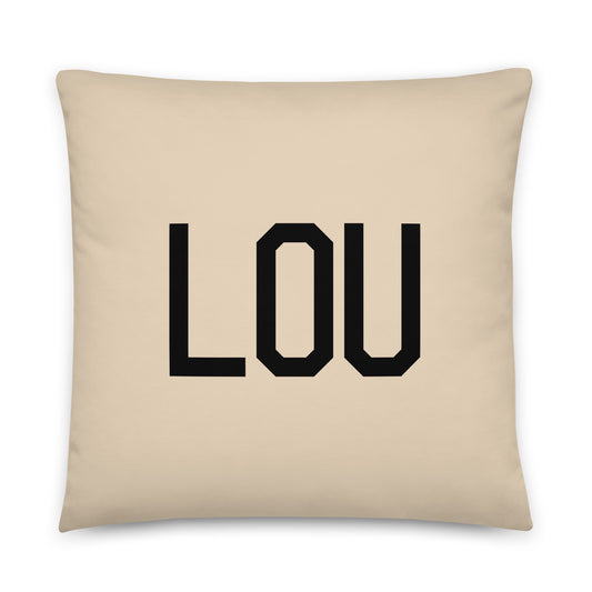 Buffalo Plaid Throw Pillow • LOU Louisville • YHM Designs - Image 01