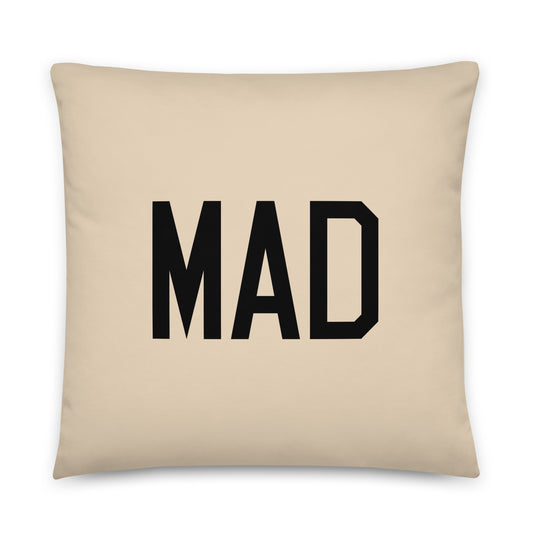 Buffalo Plaid Throw Pillow • MAD Madrid • YHM Designs - Image 01