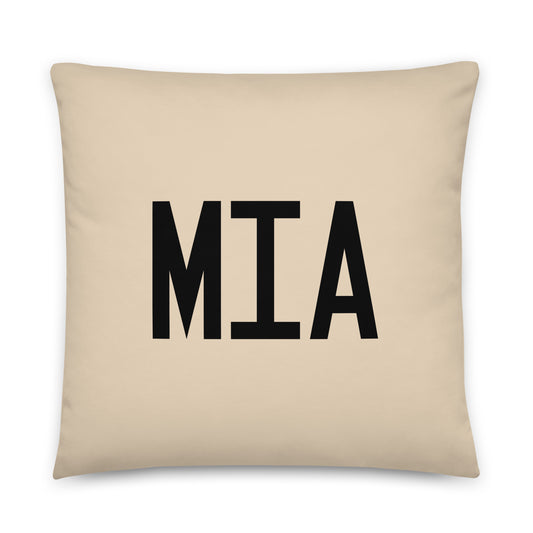 Buffalo Plaid Throw Pillow • MIA Miami • YHM Designs - Image 01