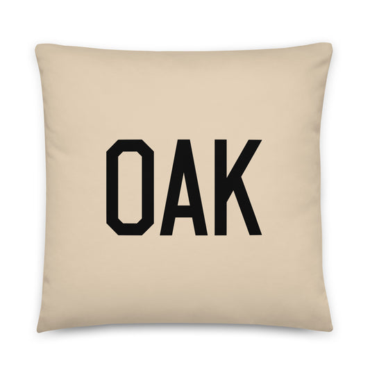 Buffalo Plaid Throw Pillow • OAK Oakland • YHM Designs - Image 01